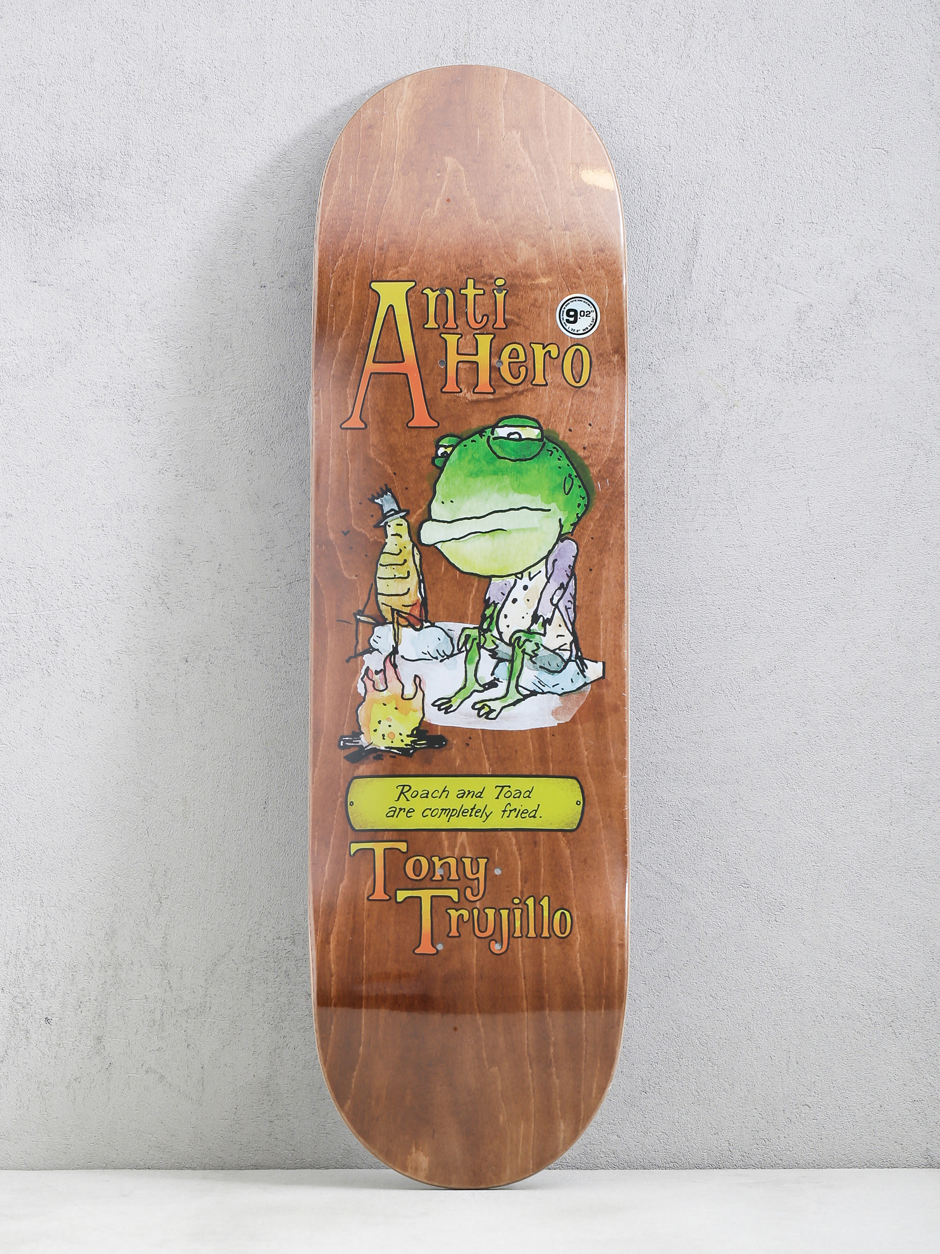 Antihero Trujillo Roach Toad Deck (brown)