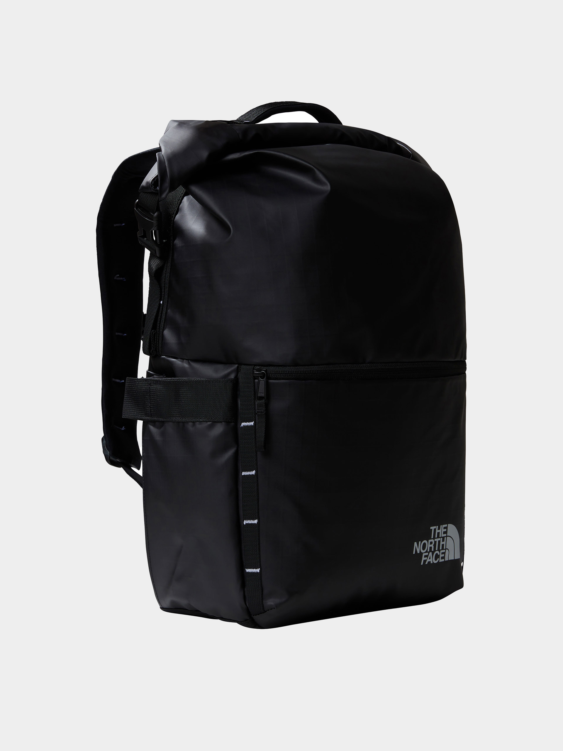 The North Face Backpack Base Camp Voyager Rolltop (tnf black tnf white npf)