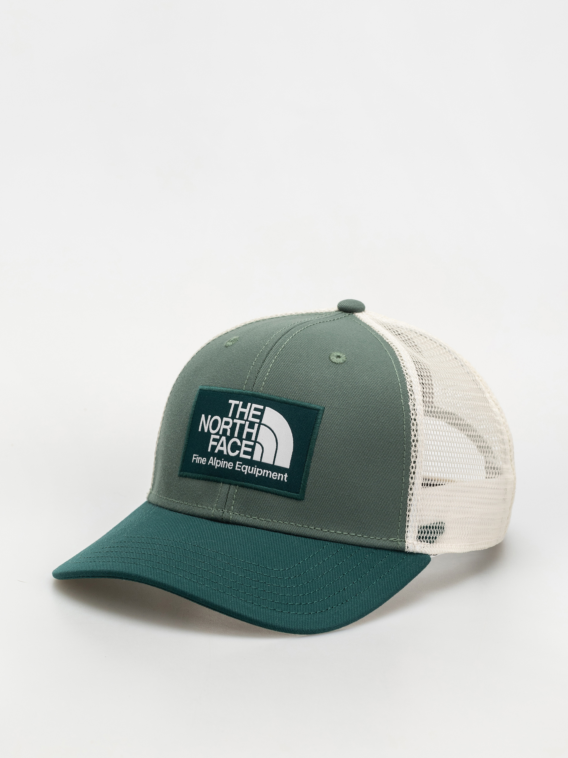 The North Face Deep Fit Mudder Trucker Cap (deep nori/duck green)