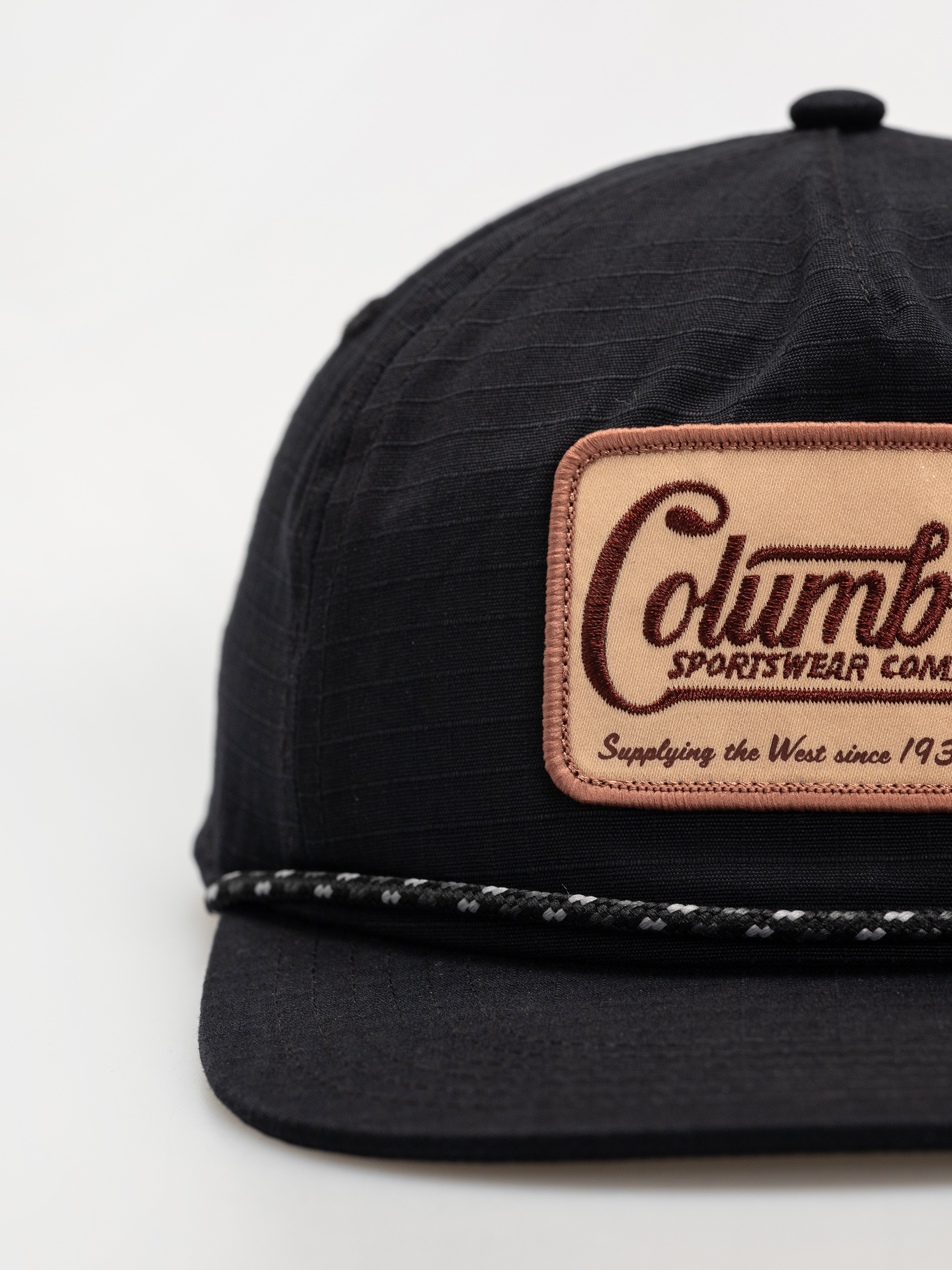 Columbia Ratchet Strap Snap Back Cap - black (black/west fis)
