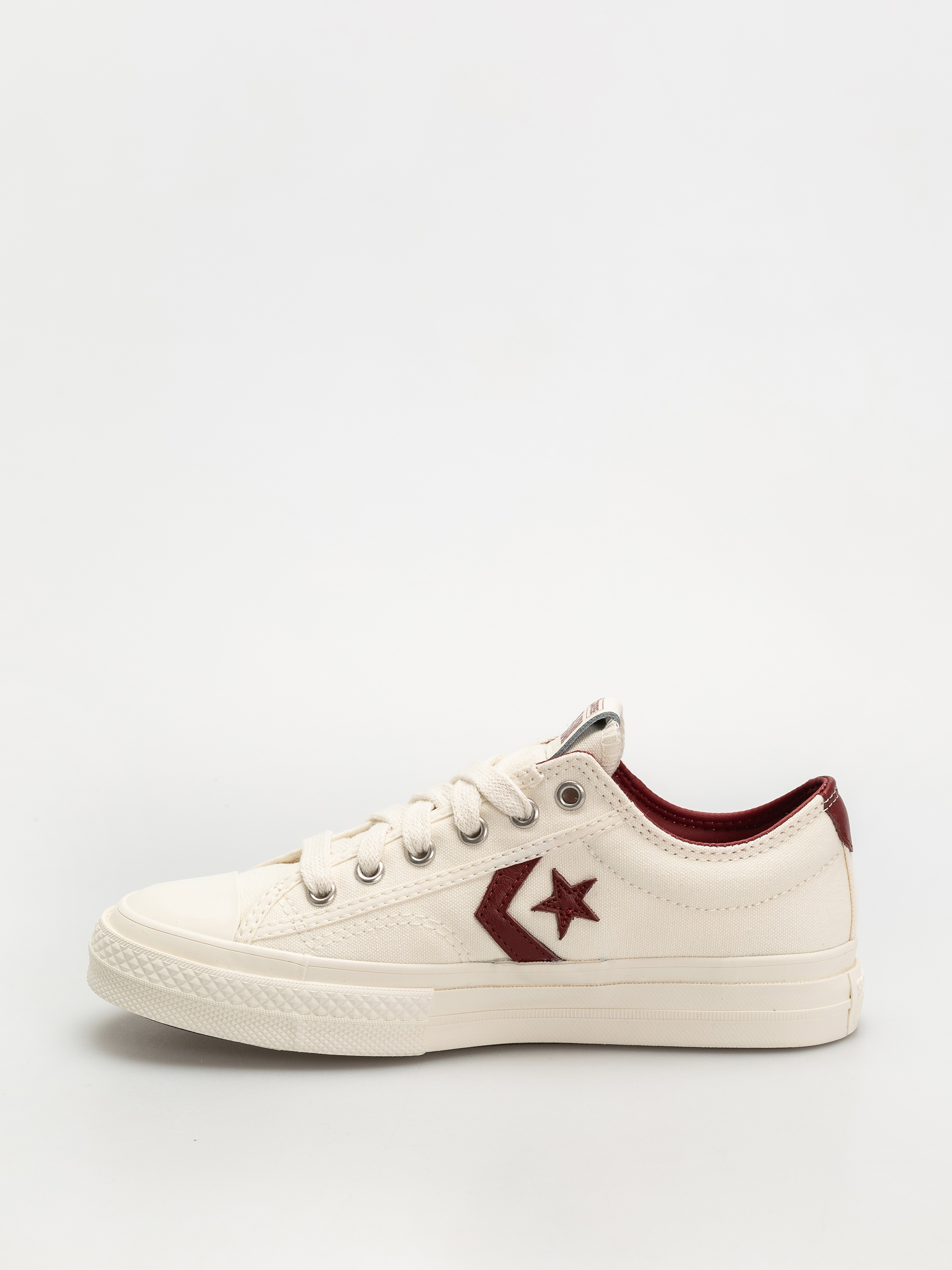Converse Star Player 76 Ox Schuhe (egret/egret/park red)