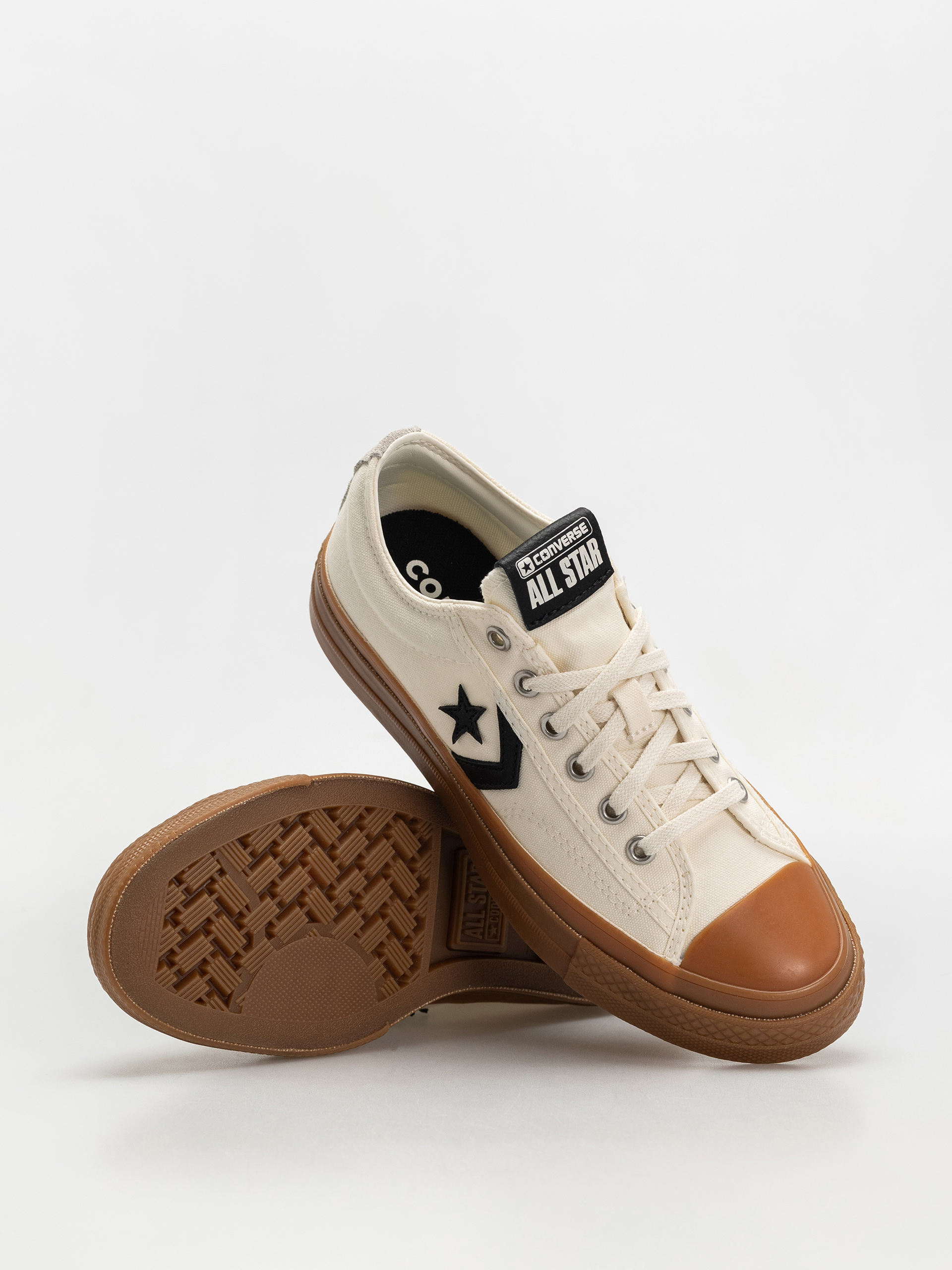 Converse Shoes Star Player 76 Ox (egret/gum honey/black)