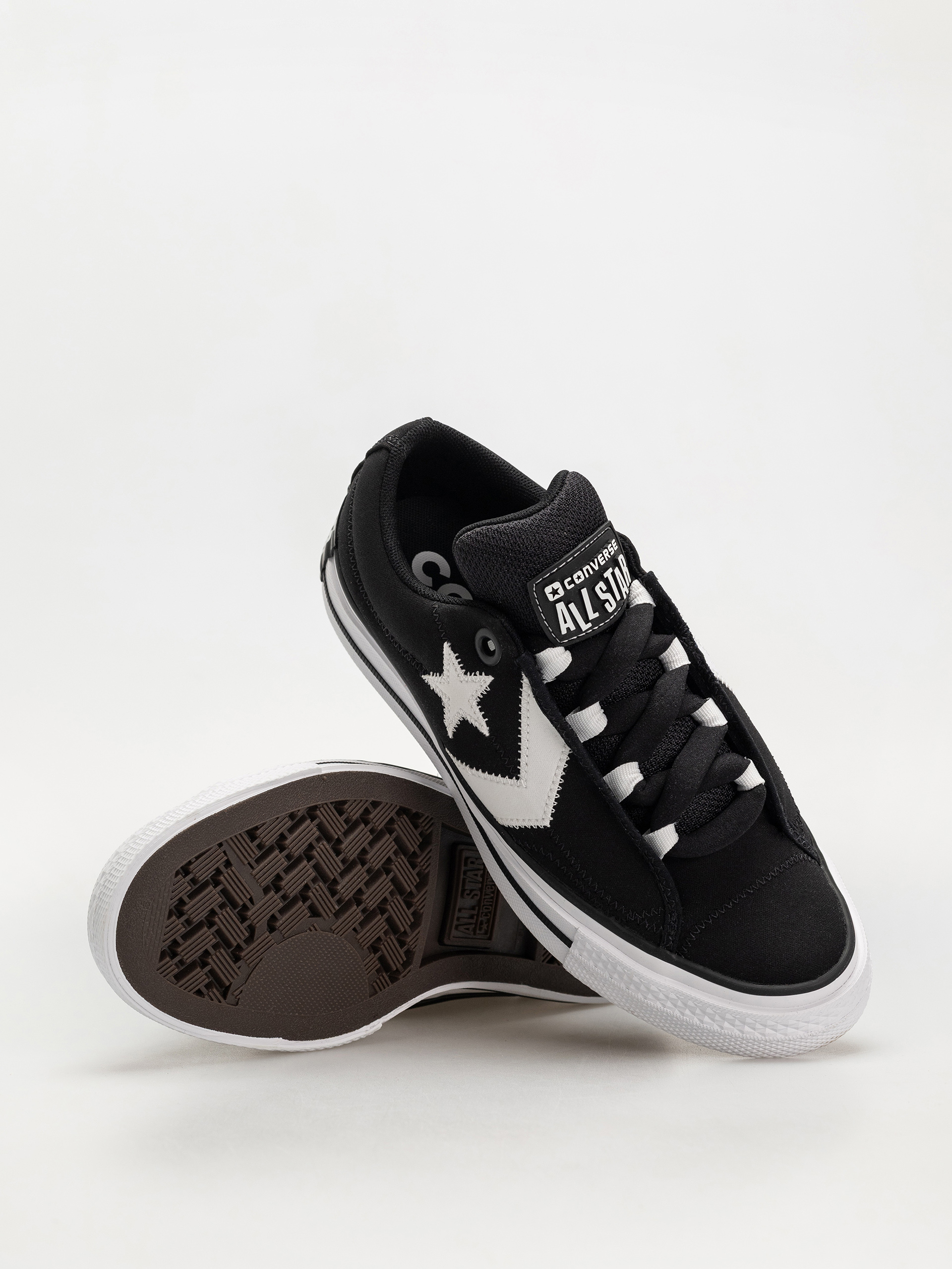 Converse Schuhe Star Player 76 Ox (black/black/white)