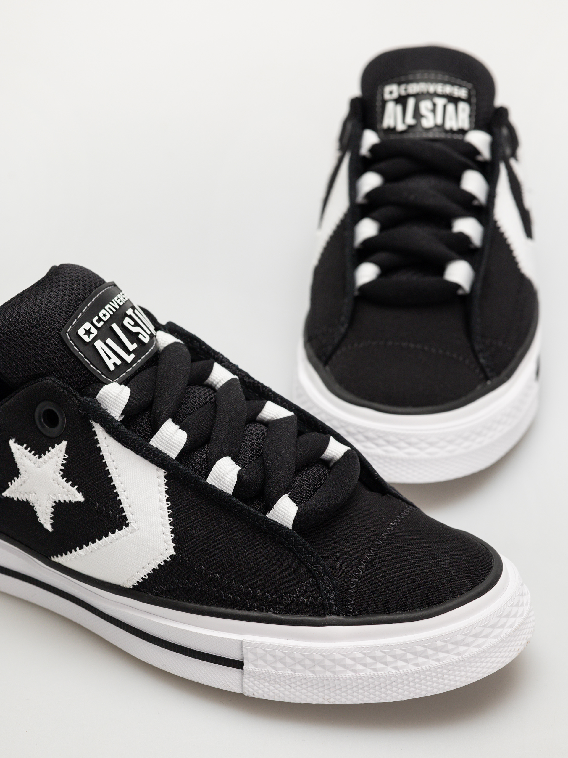 Converse Schuhe Star Player 76 Ox (black/black/white)