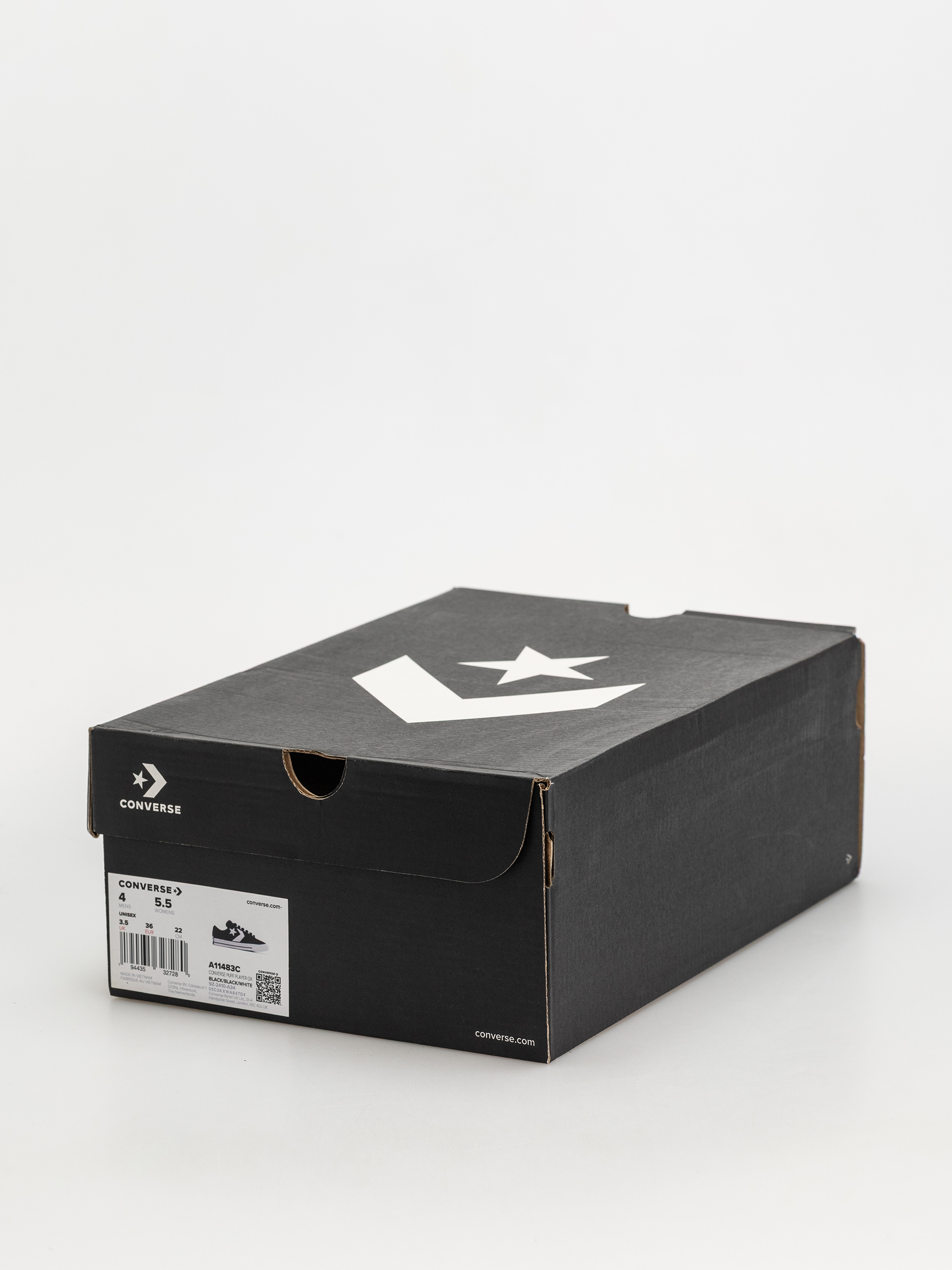 Converse Shoes Star Player 76 Ox (black/black/white)