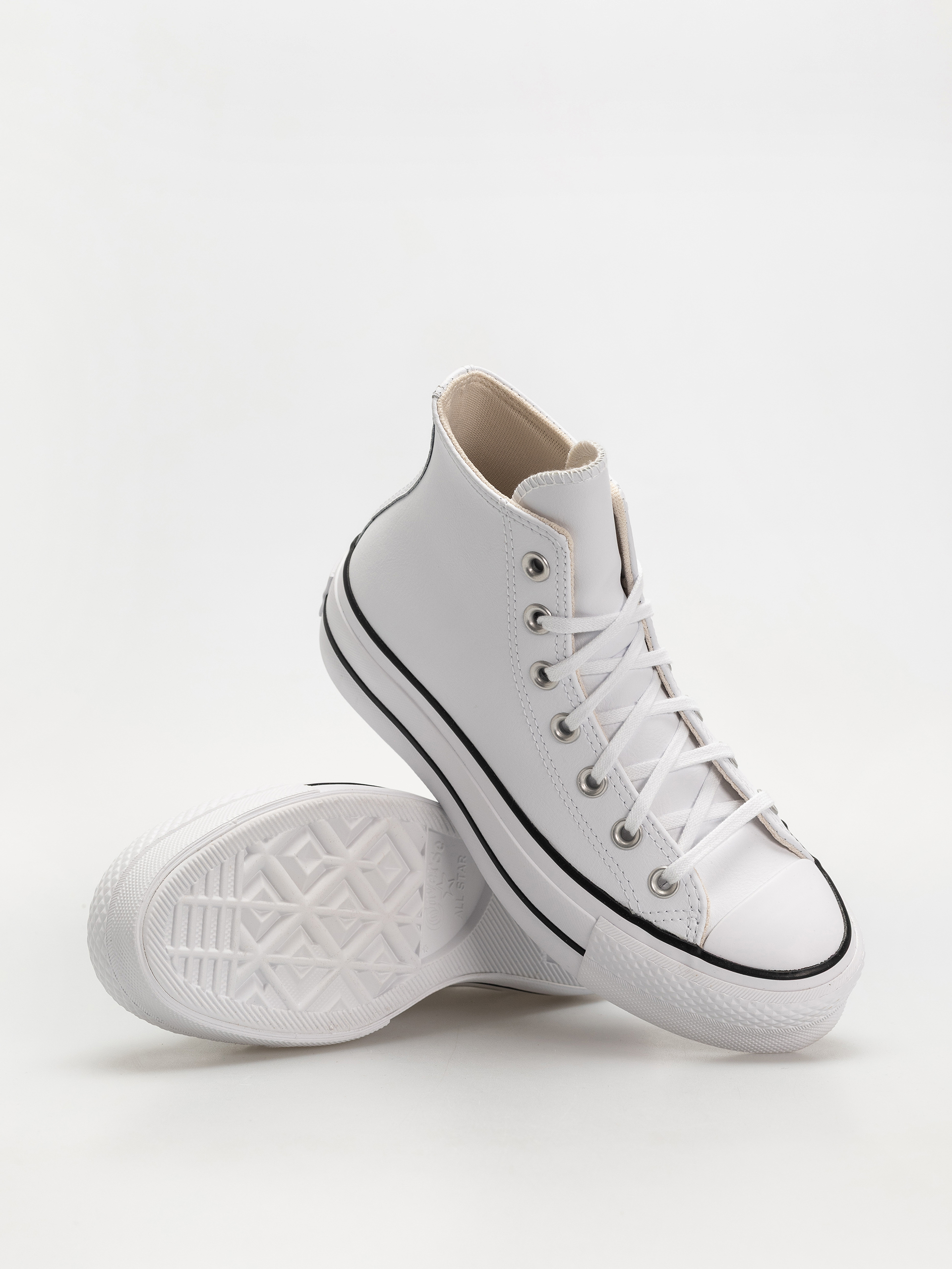 Converse Chucks Chuck Taylor All Star Lift Hi Wmn (white/black/white)