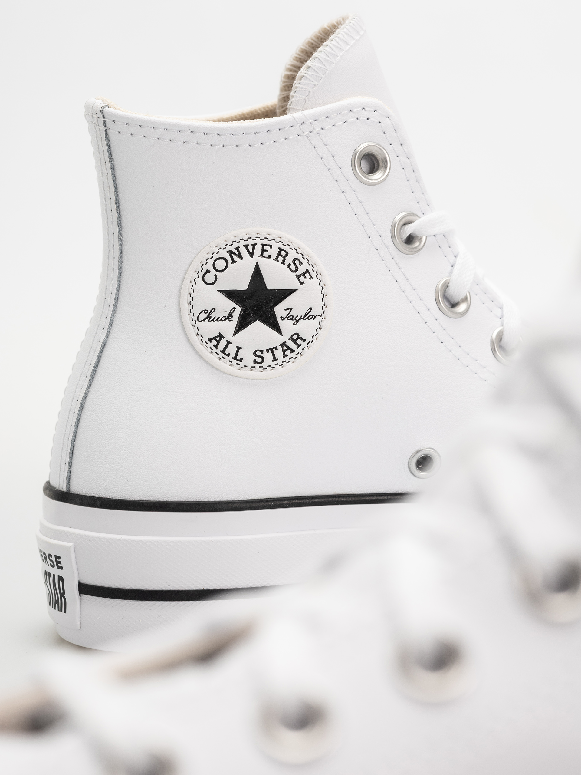Converse Chucks Chuck Taylor All Star Lift Hi Wmn (white/black/white)