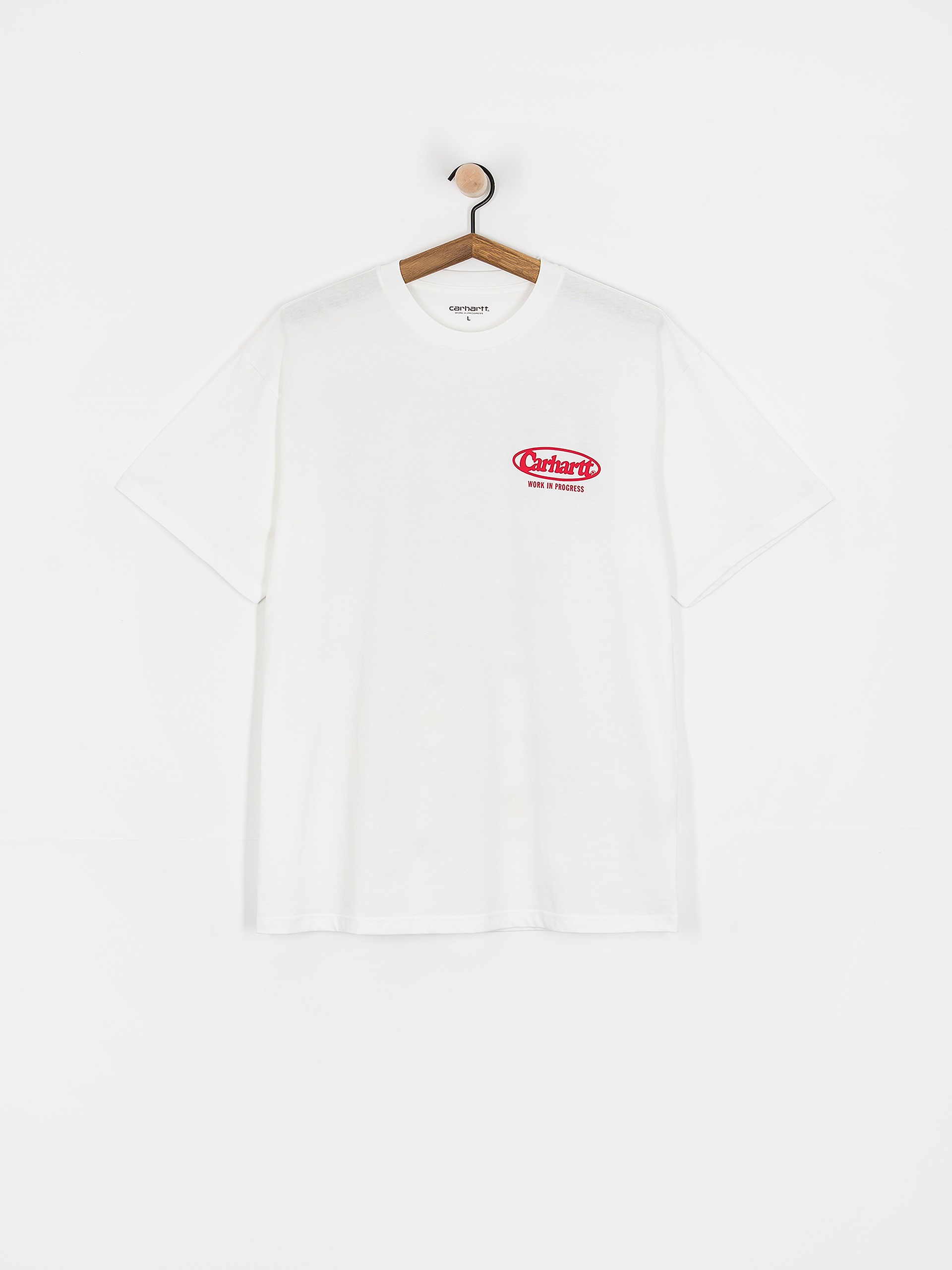 Carhartt WIP Logo T-Shirt (white)