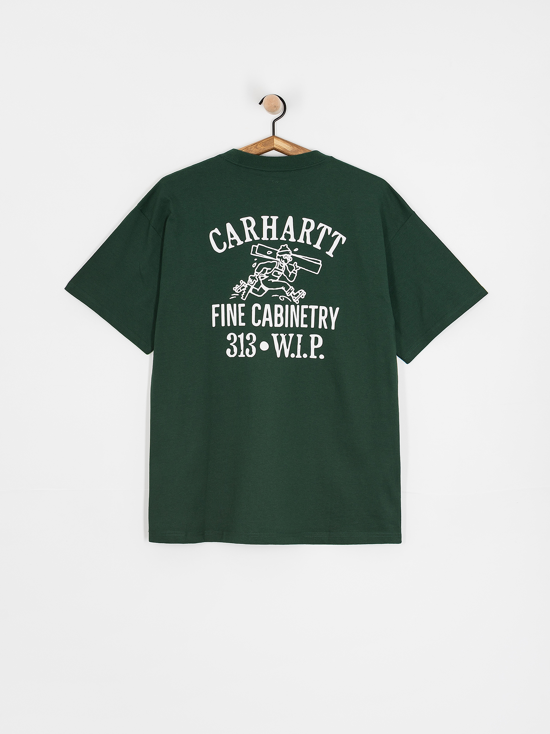 Carhartt WIP Cabinetry T-Shirt (conifer/white)