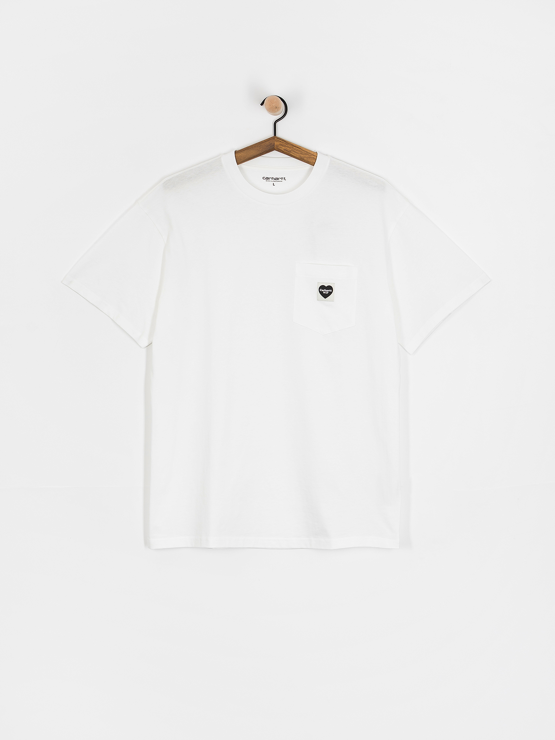 Carhartt WIP Pocket Heart T-Shirt (white/black)