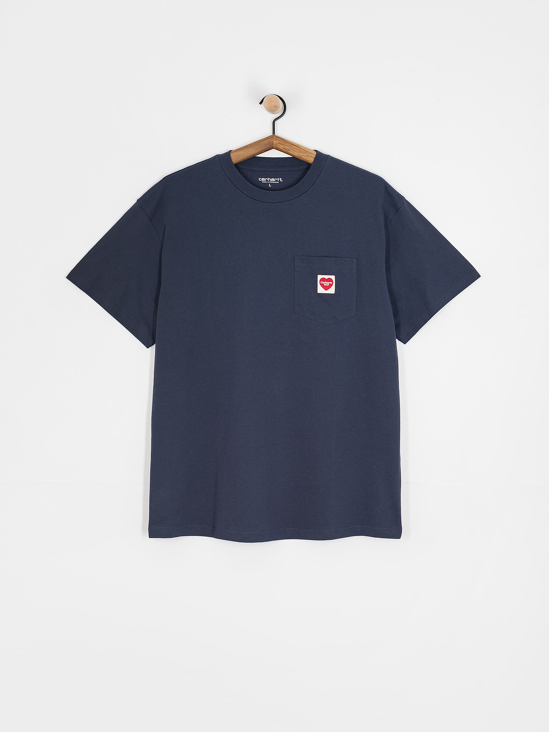 Carhartt WIP Pocket Heart T-Shirt (blue)