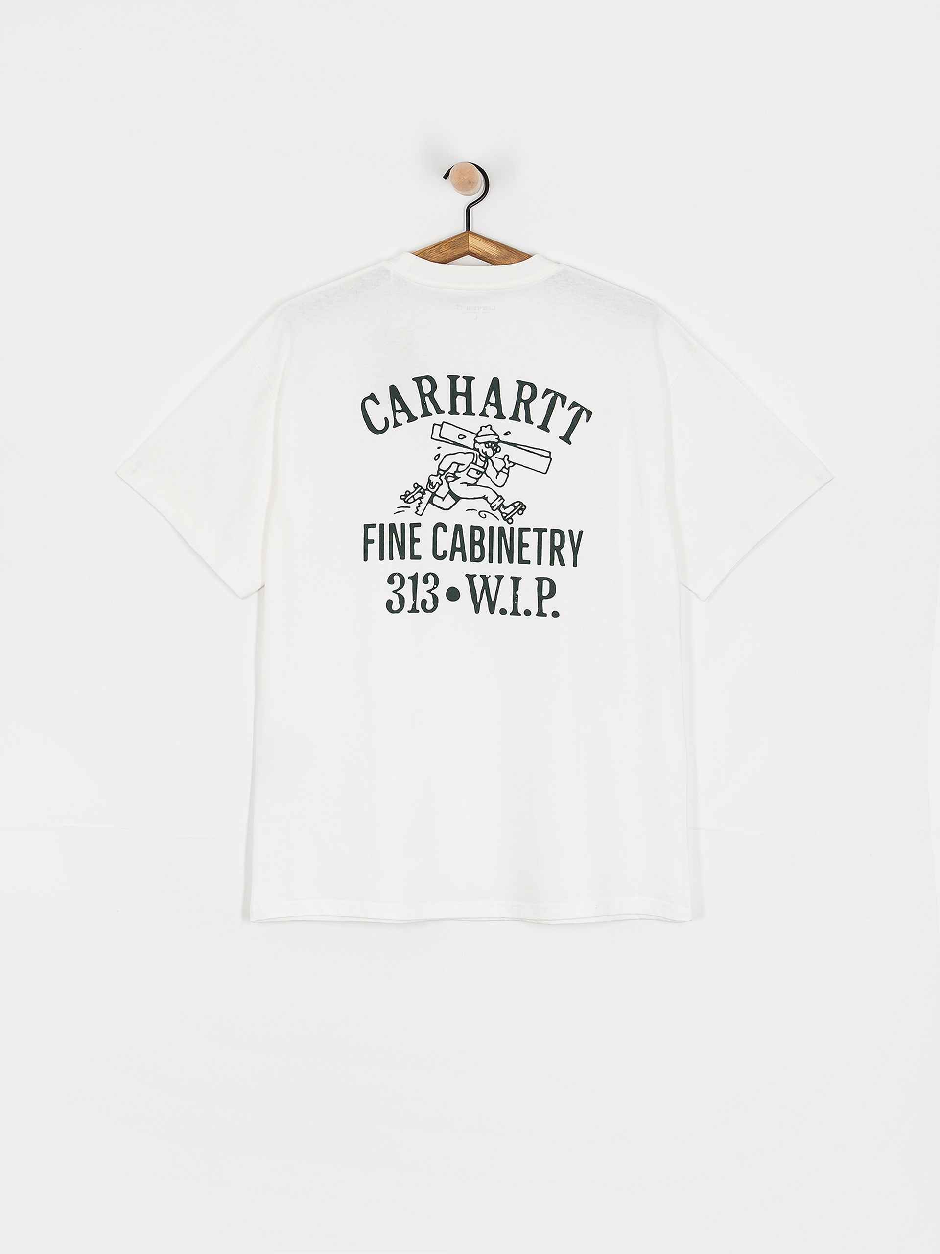 Carhartt WIP Cabinetry T-Shirt (white/black)