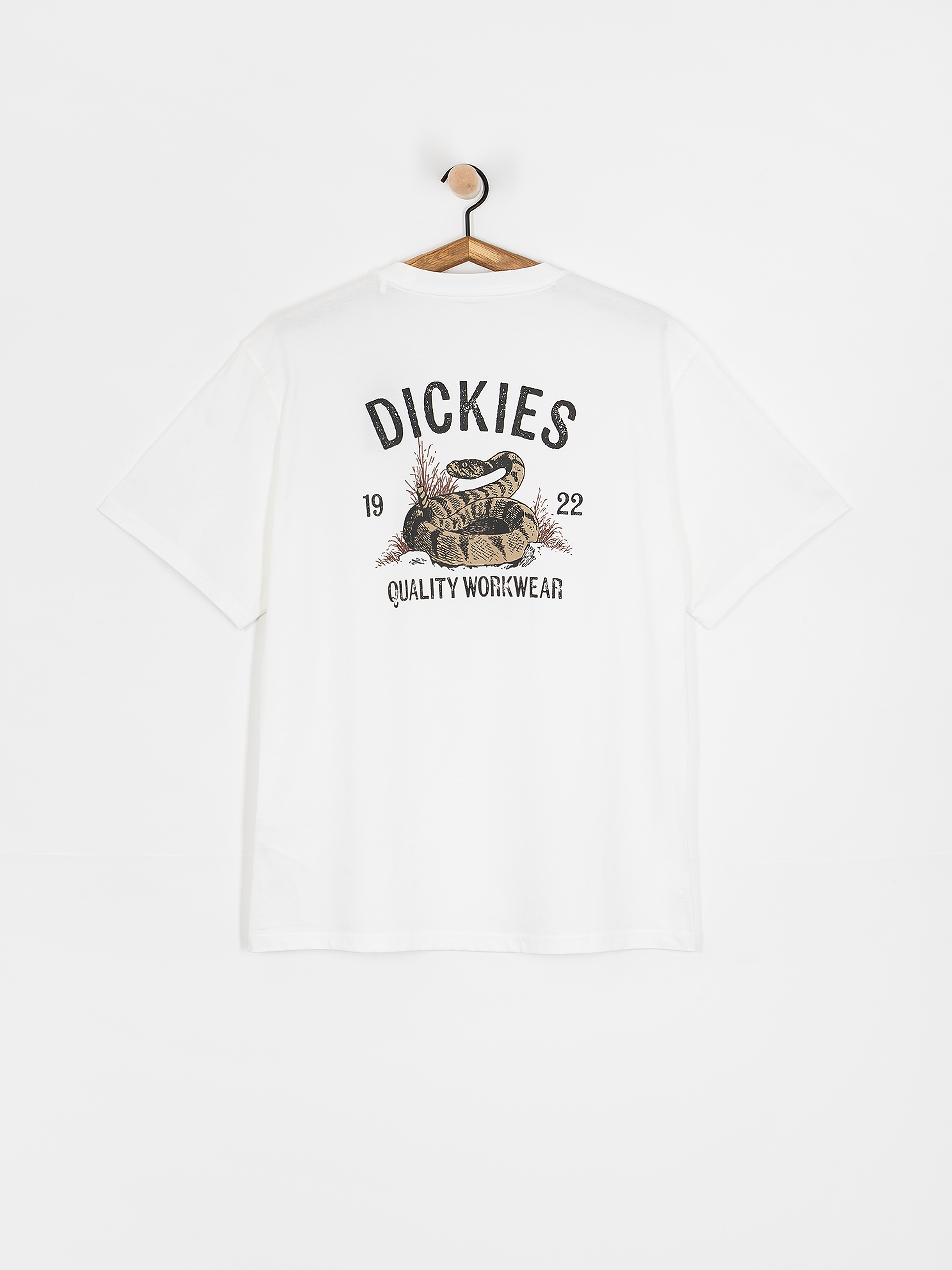 Men’s Short Sleeve T-Shirt Dickies Dickies Snake Ss Tee Black