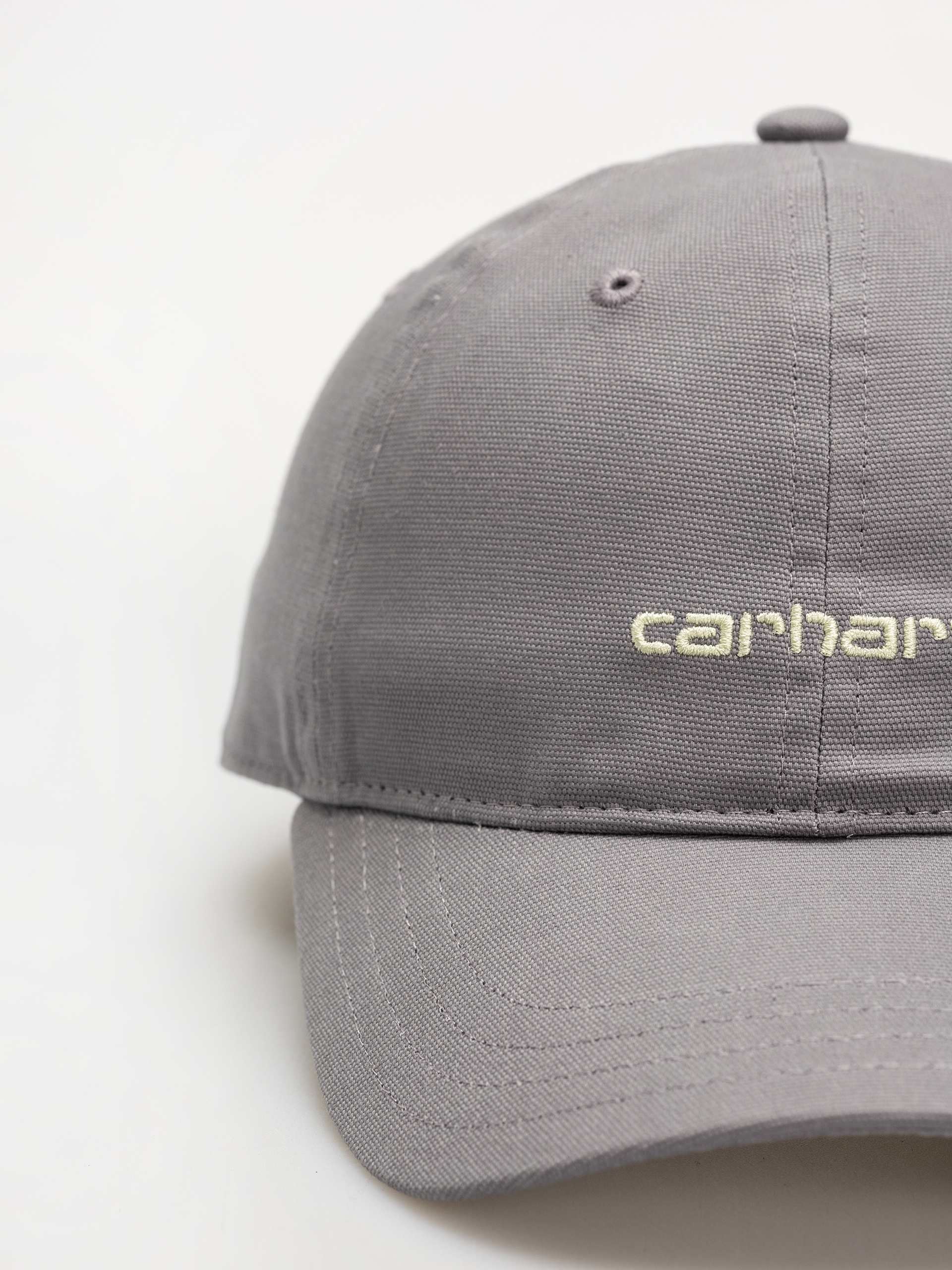 Carhartt WIP Canvas Script Cap (yosemite/air green)