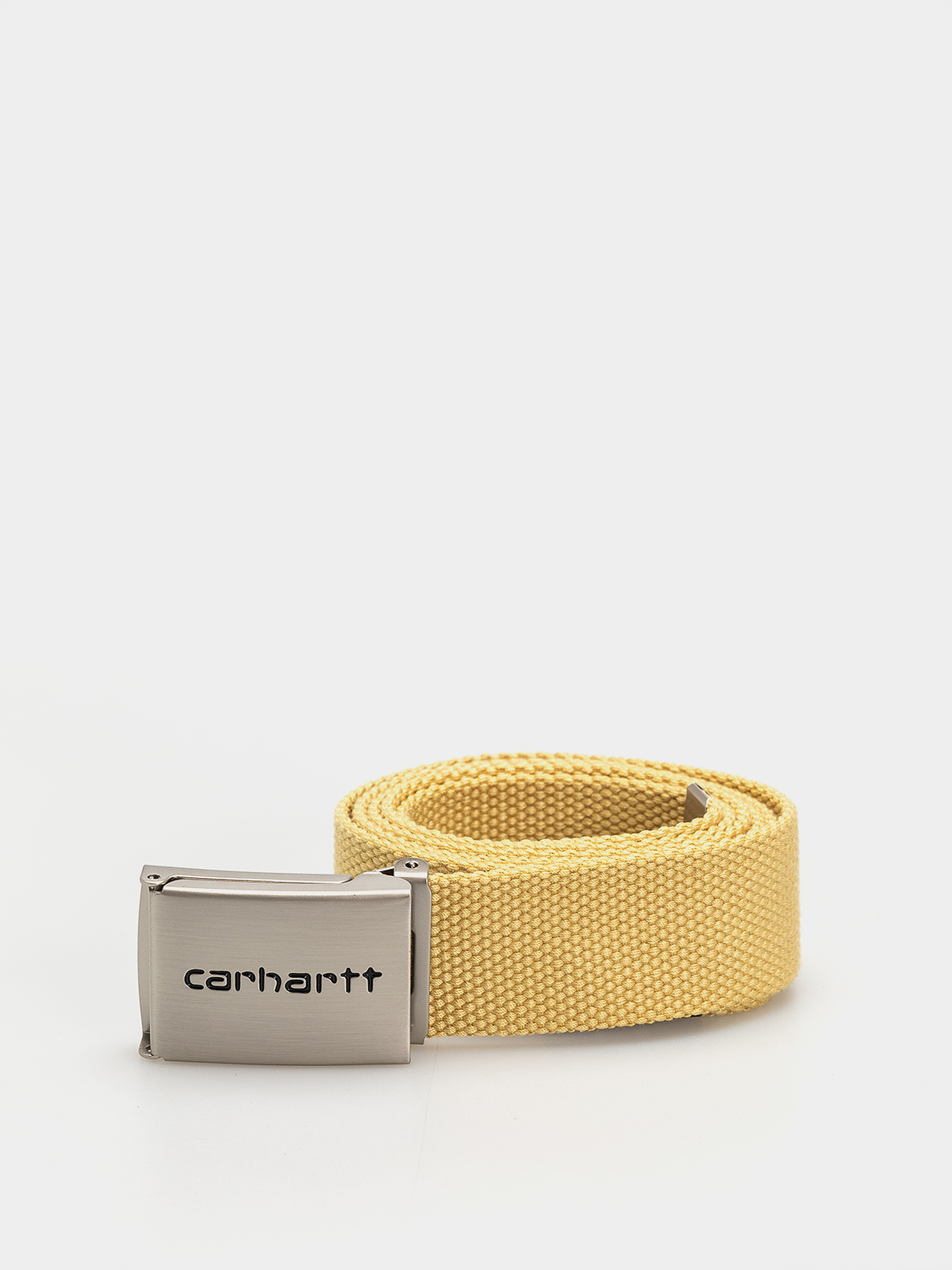 Carhartt WIP Clip Chrome Belt (air yellow)