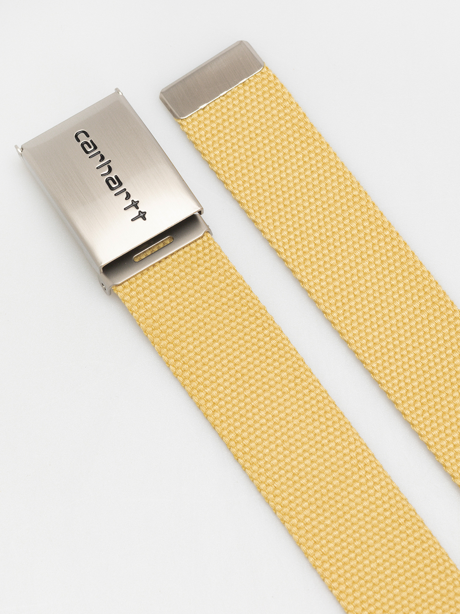 Carhartt WIP Clip Chrome Gürtel (air yellow)