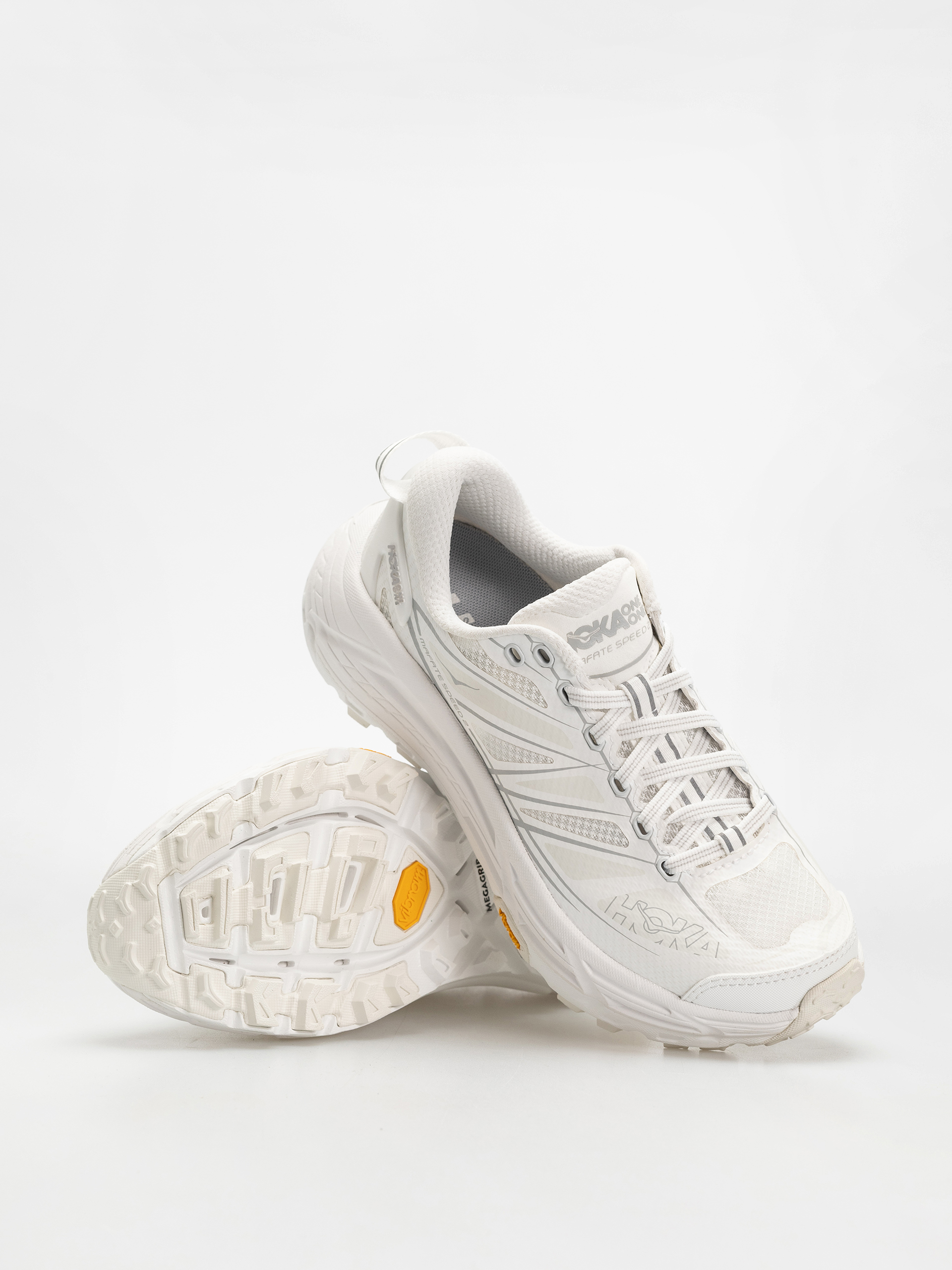 Hoka Mafate Speed 2 Shoes - white (white/lunar rock)