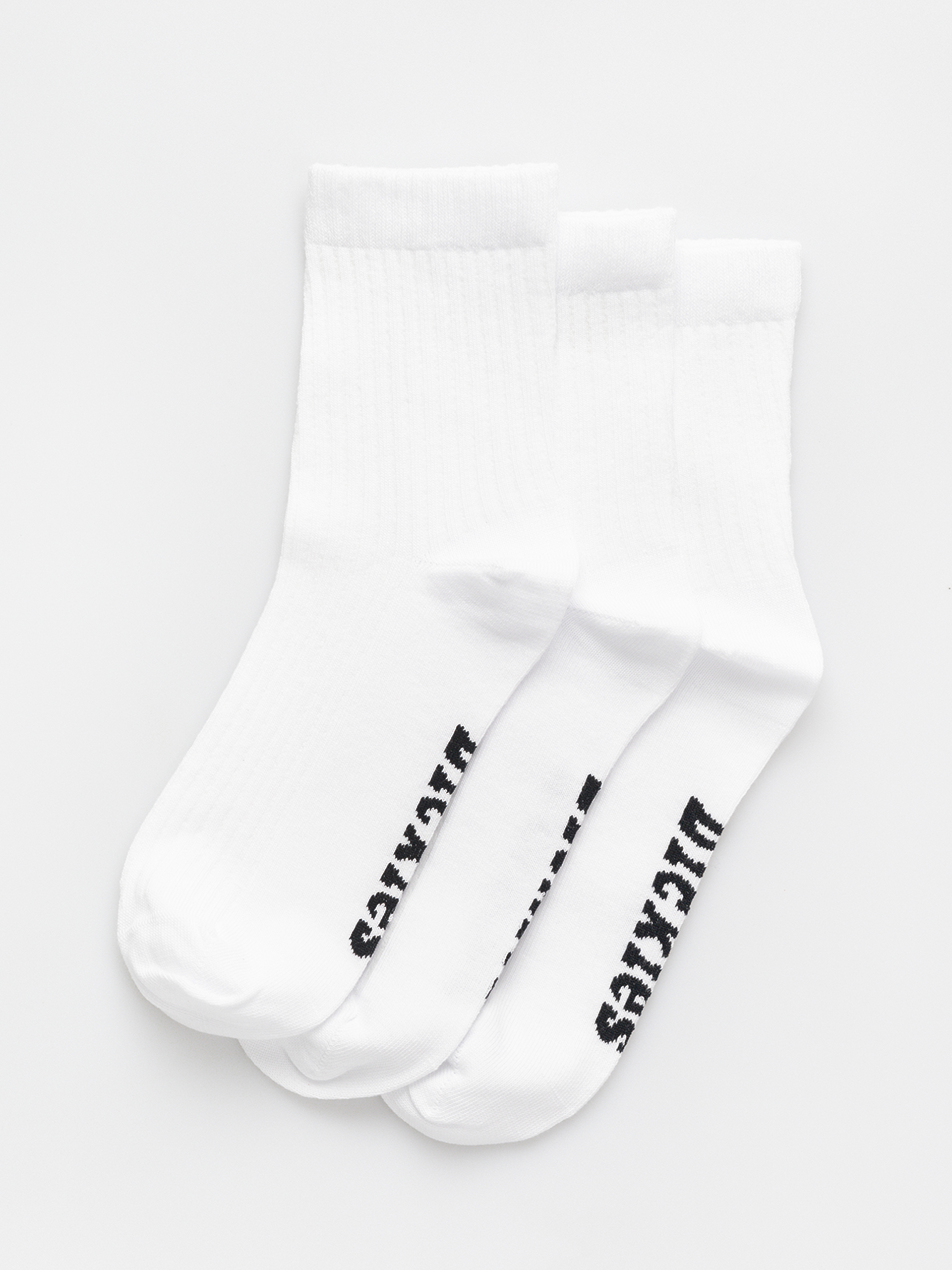 Dickies Essential 3 Pack Socks (white)