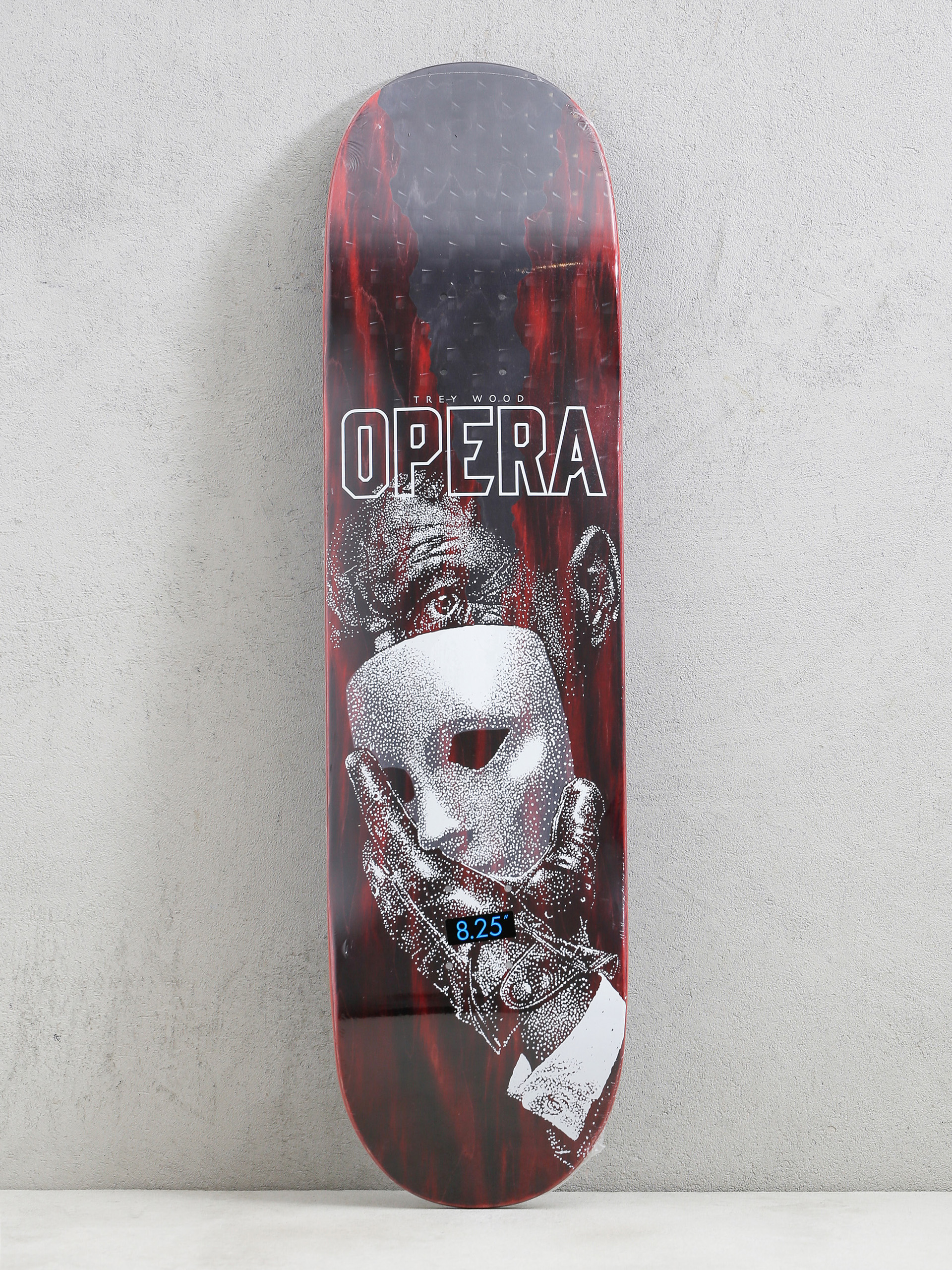 Opera Trey Wood Unmasked Deck (red/black)