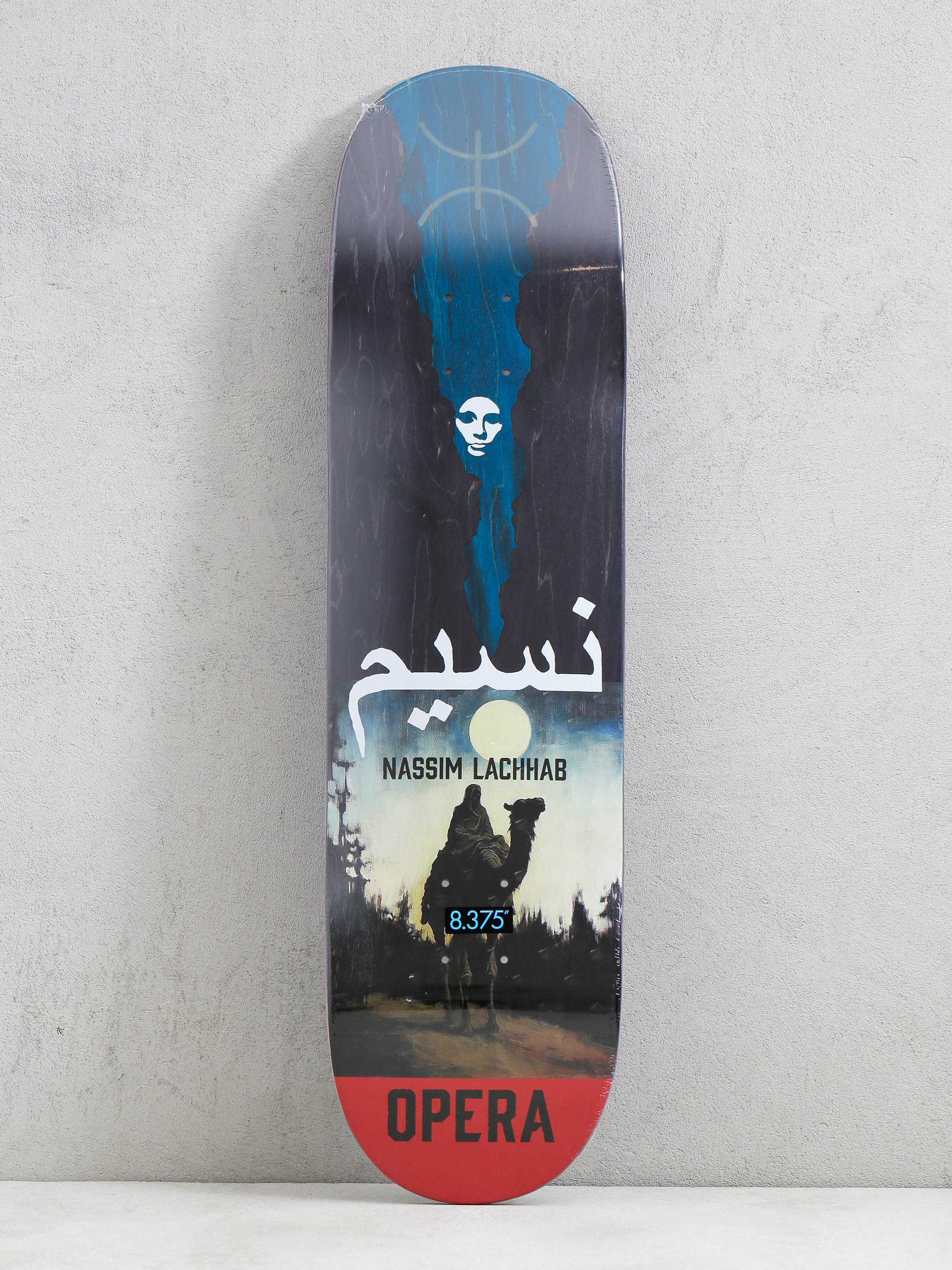 Opera Nassim Nomad Deck (black/teal)