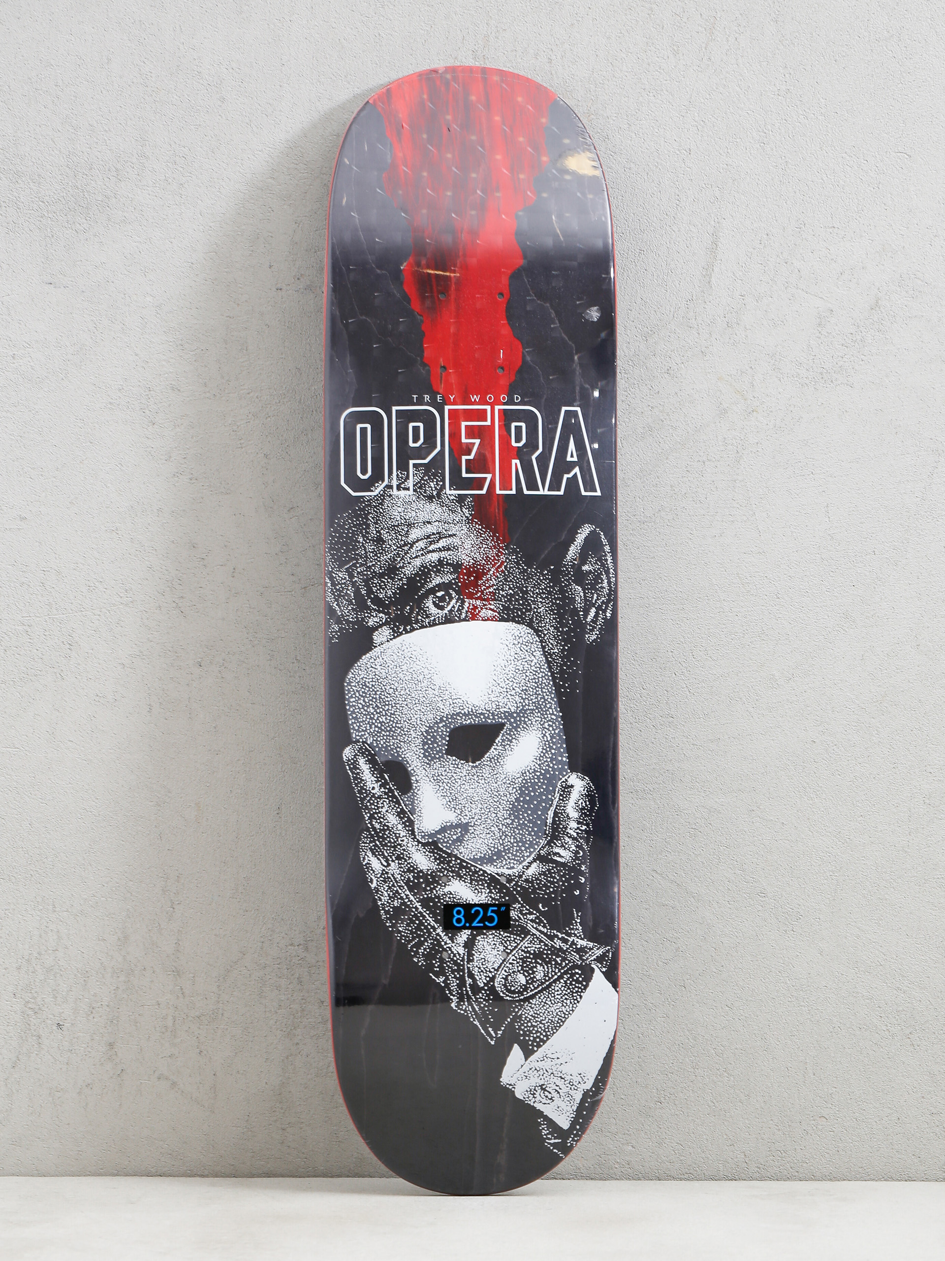 Opera Deck Trey Wood Unmasked (black/red)