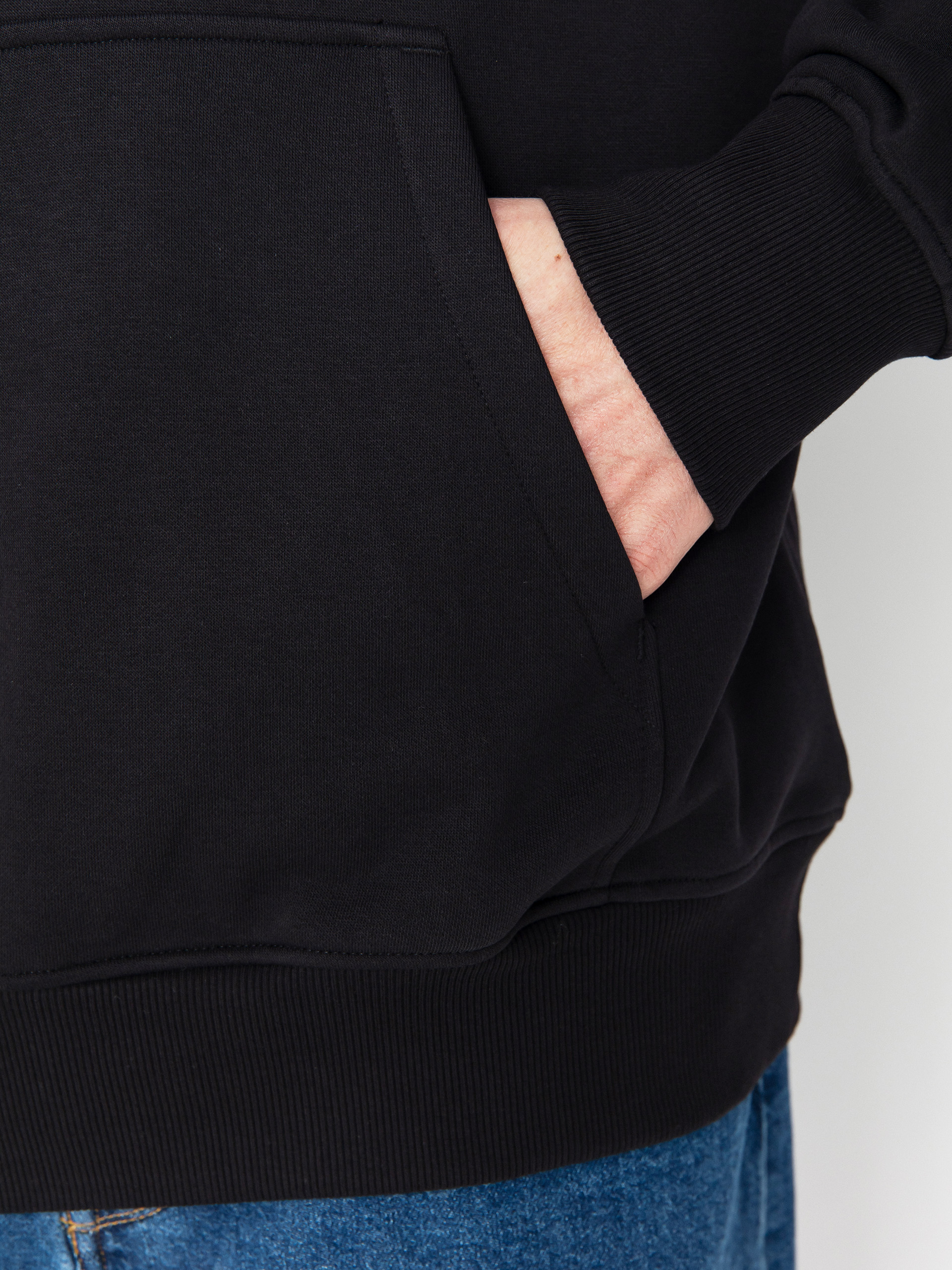 The North Face Raglan Box Nse Tailgrid Infill HD Hoodie (tnf black/deep nori tra)