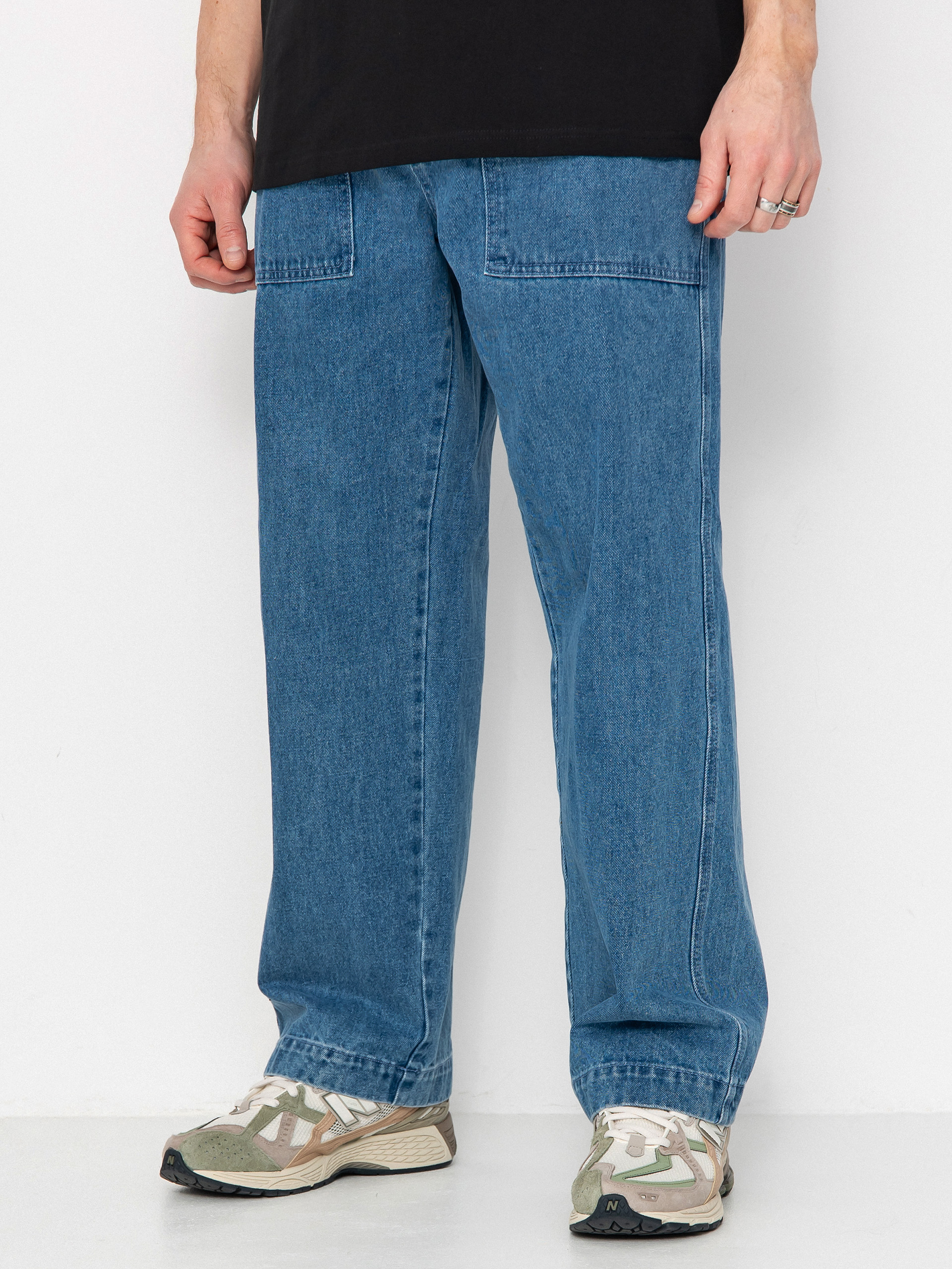 OBEY Big Timer Utility Denim Hose (light indigo)