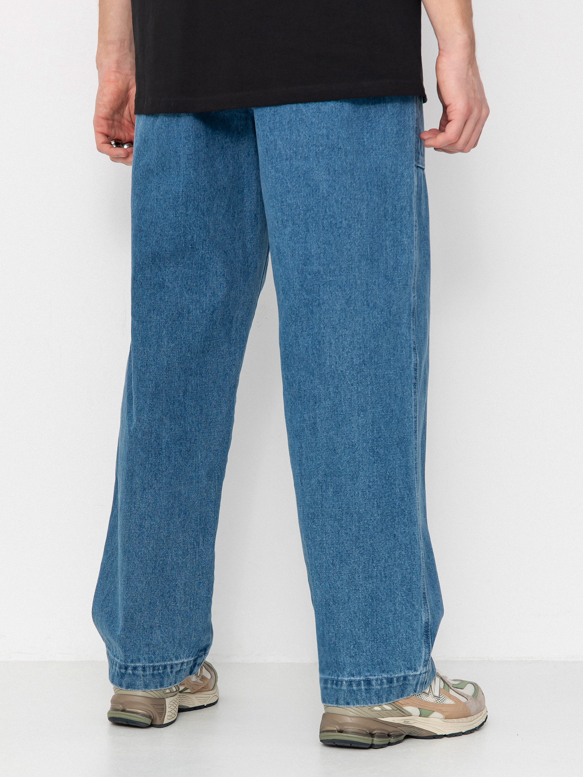 ORIMI OVERLAP BUGGY DENIM PANTS25 aw SUPER O-RING PANT BLUE DENIM