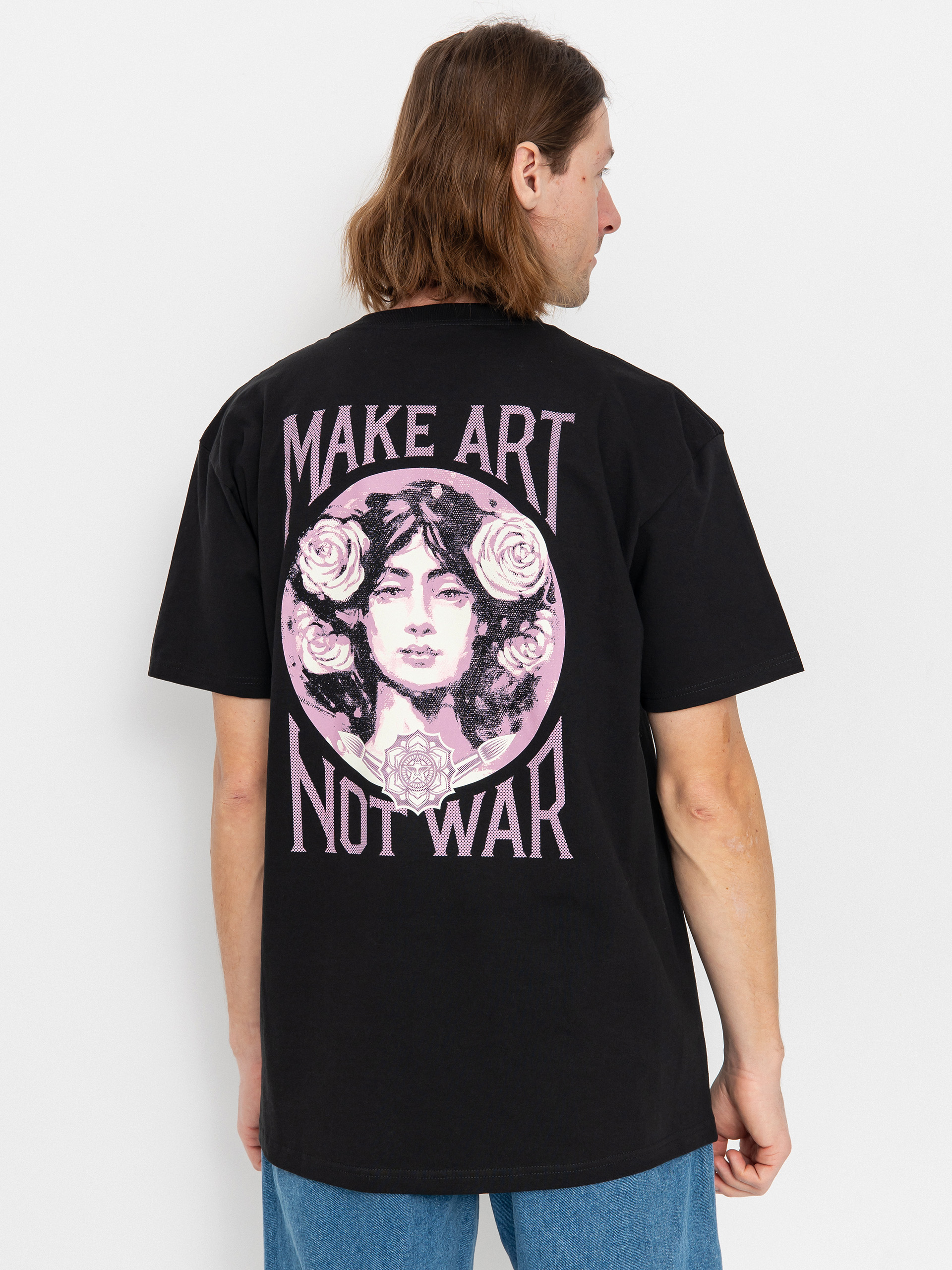 OBEY Make Art Not War T-Shirt (black)