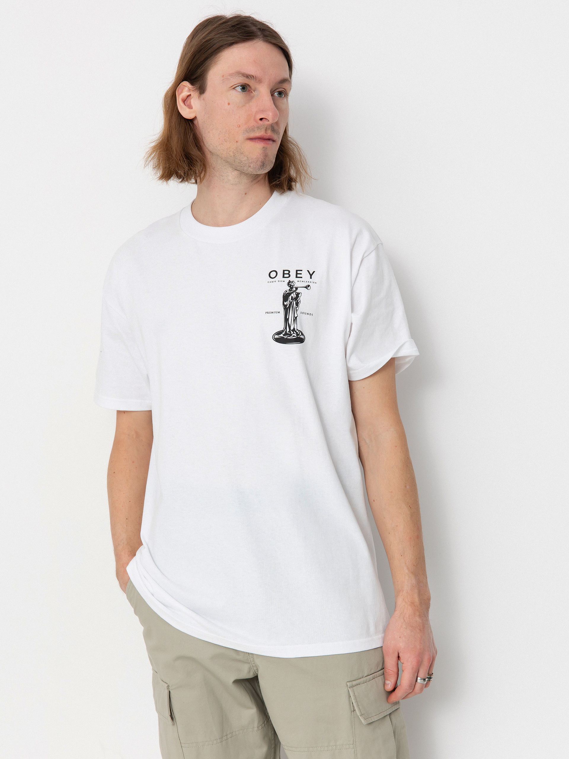 OBEY Premium Sounds T-Shirt (white)