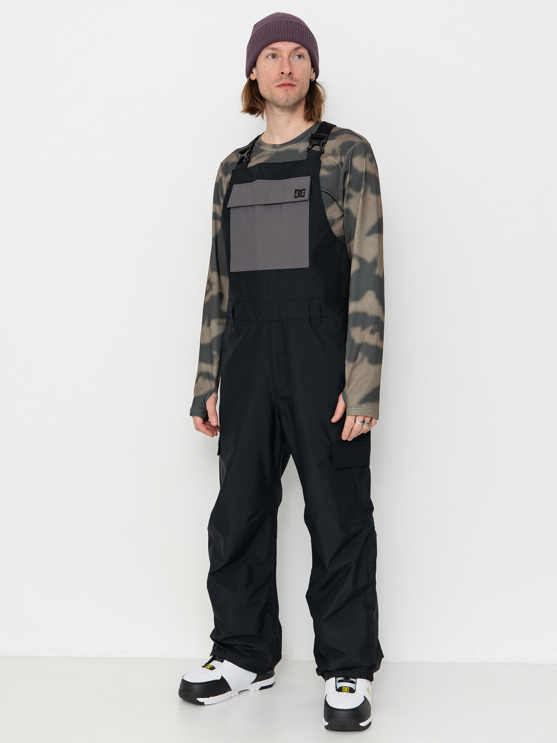 DC Docile Bib Snowboard pants (black)