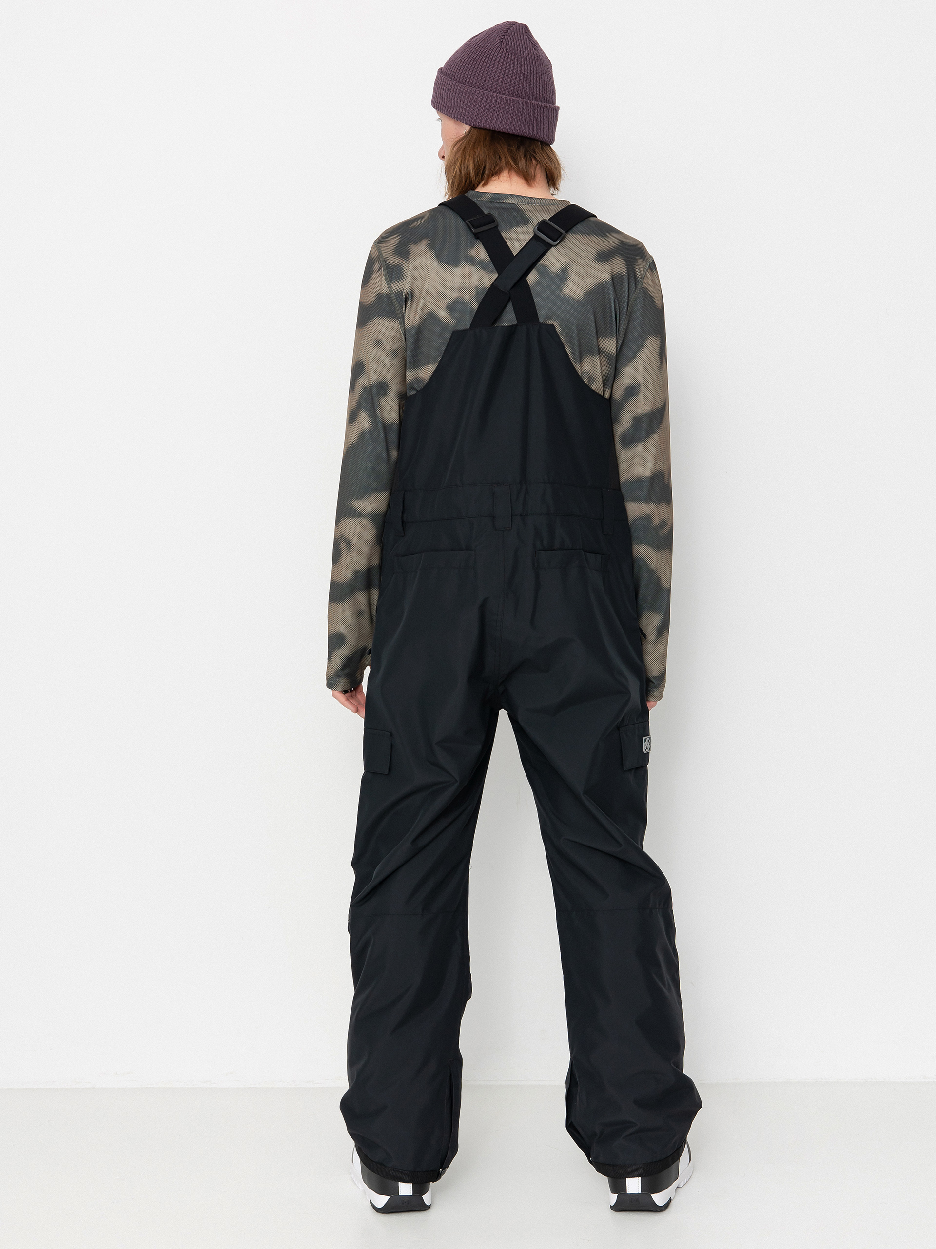 Mens DC Docile Bib Snowboard pants (black)
