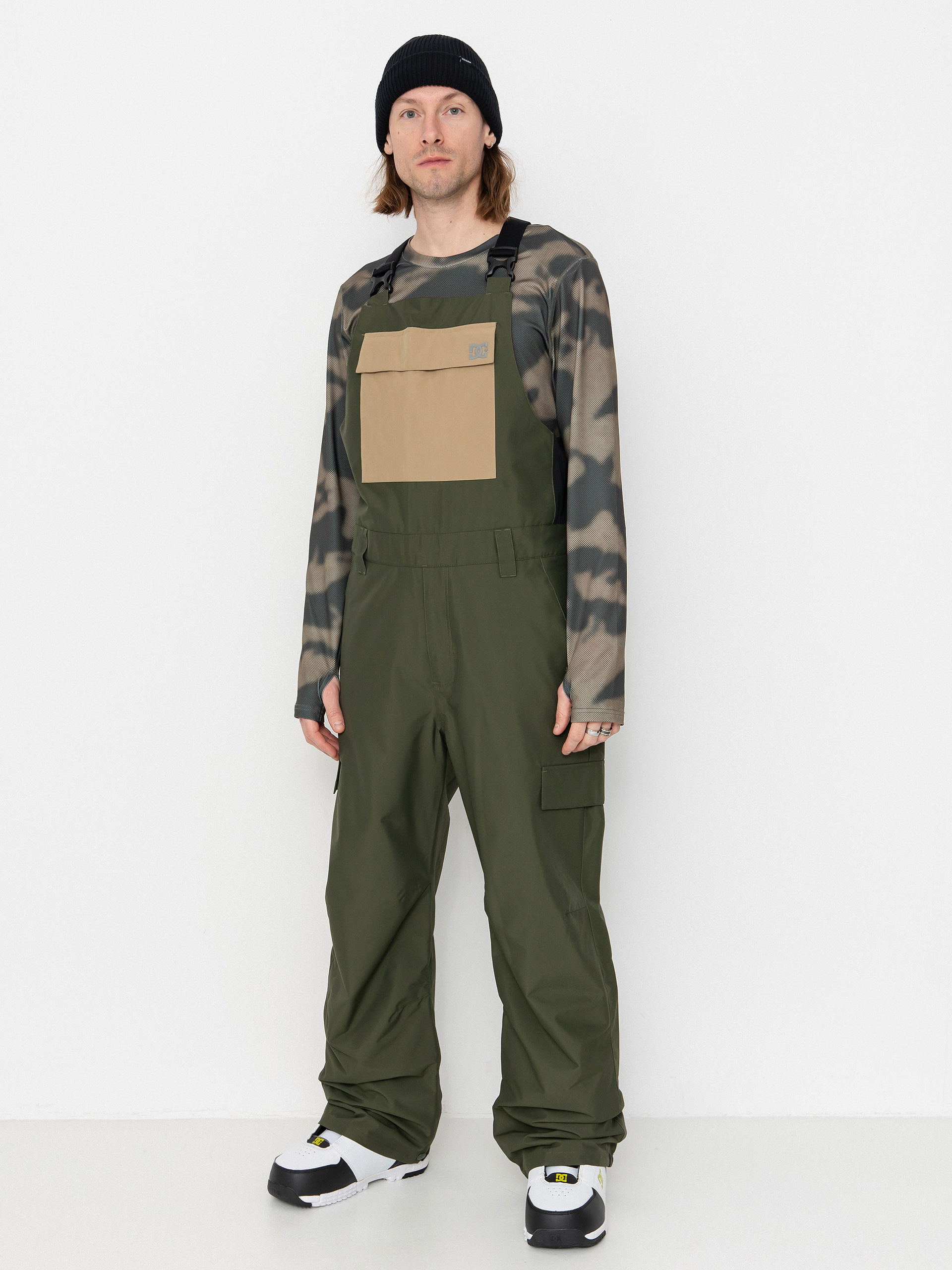 Herren DC Docile Bib Snowboard Hose (deep depths)