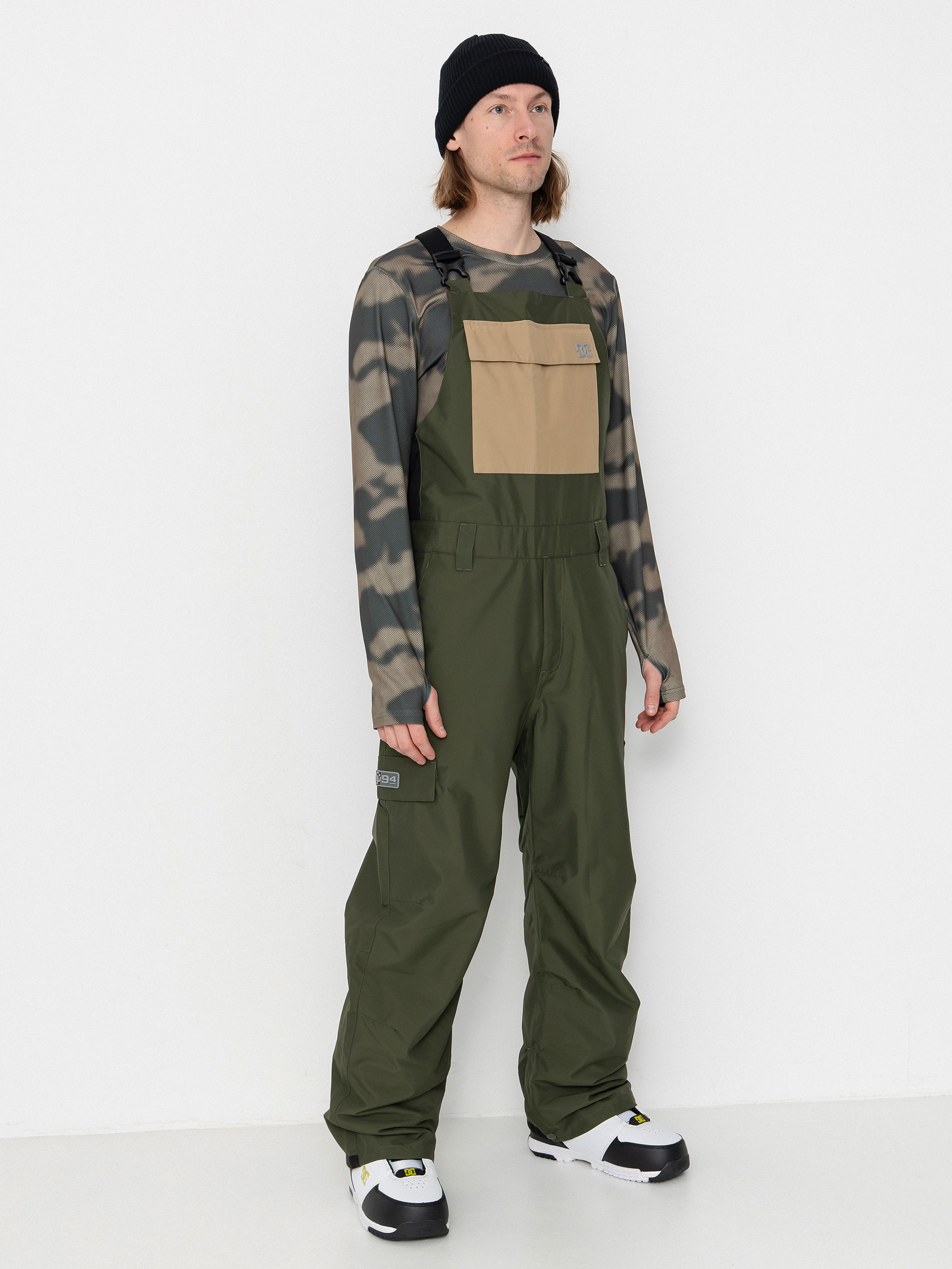 Herren DC Docile Bib Snowboard Hose (deep depths)