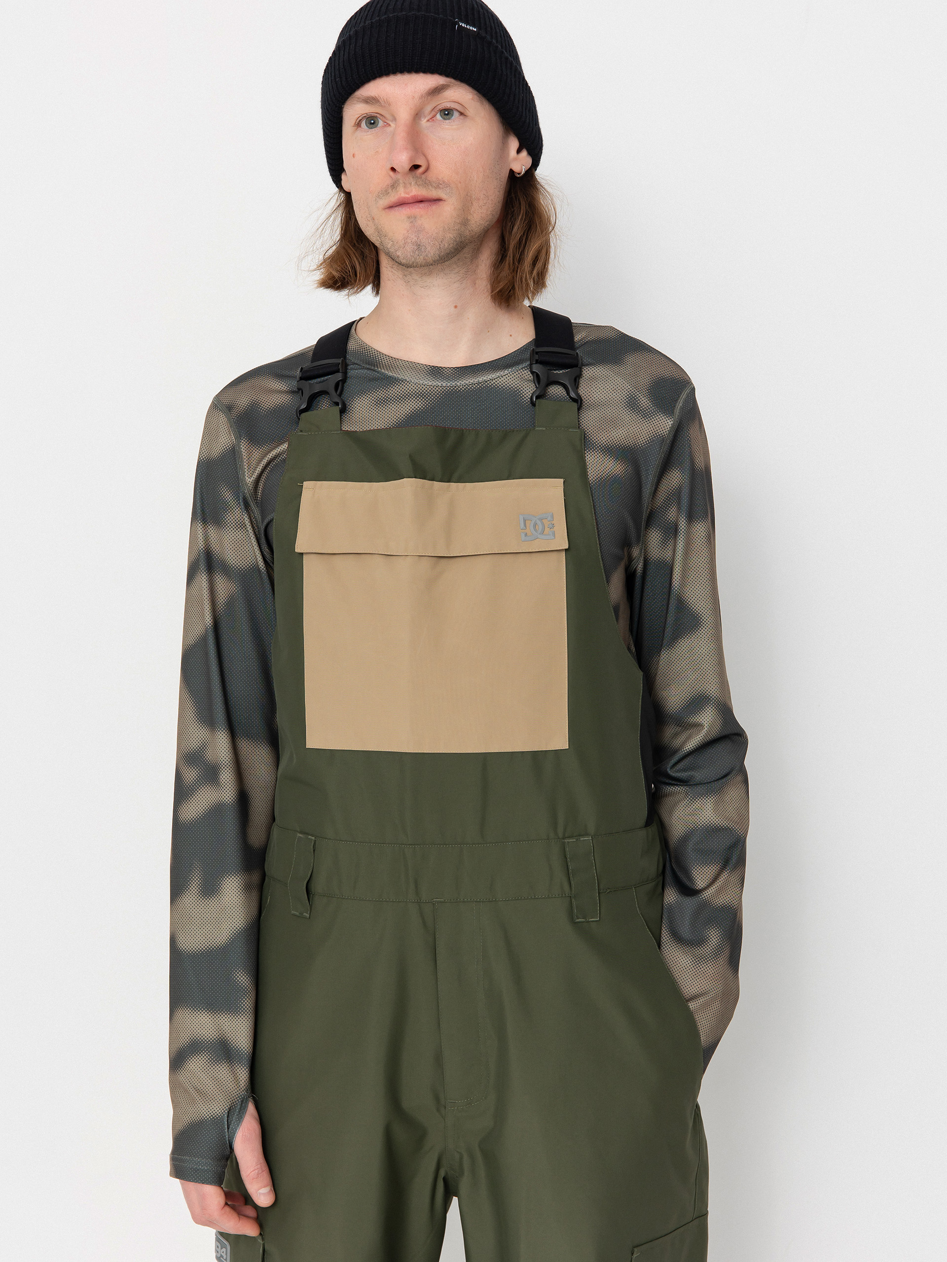 Herren DC Docile Bib Snowboard Hose (deep depths)