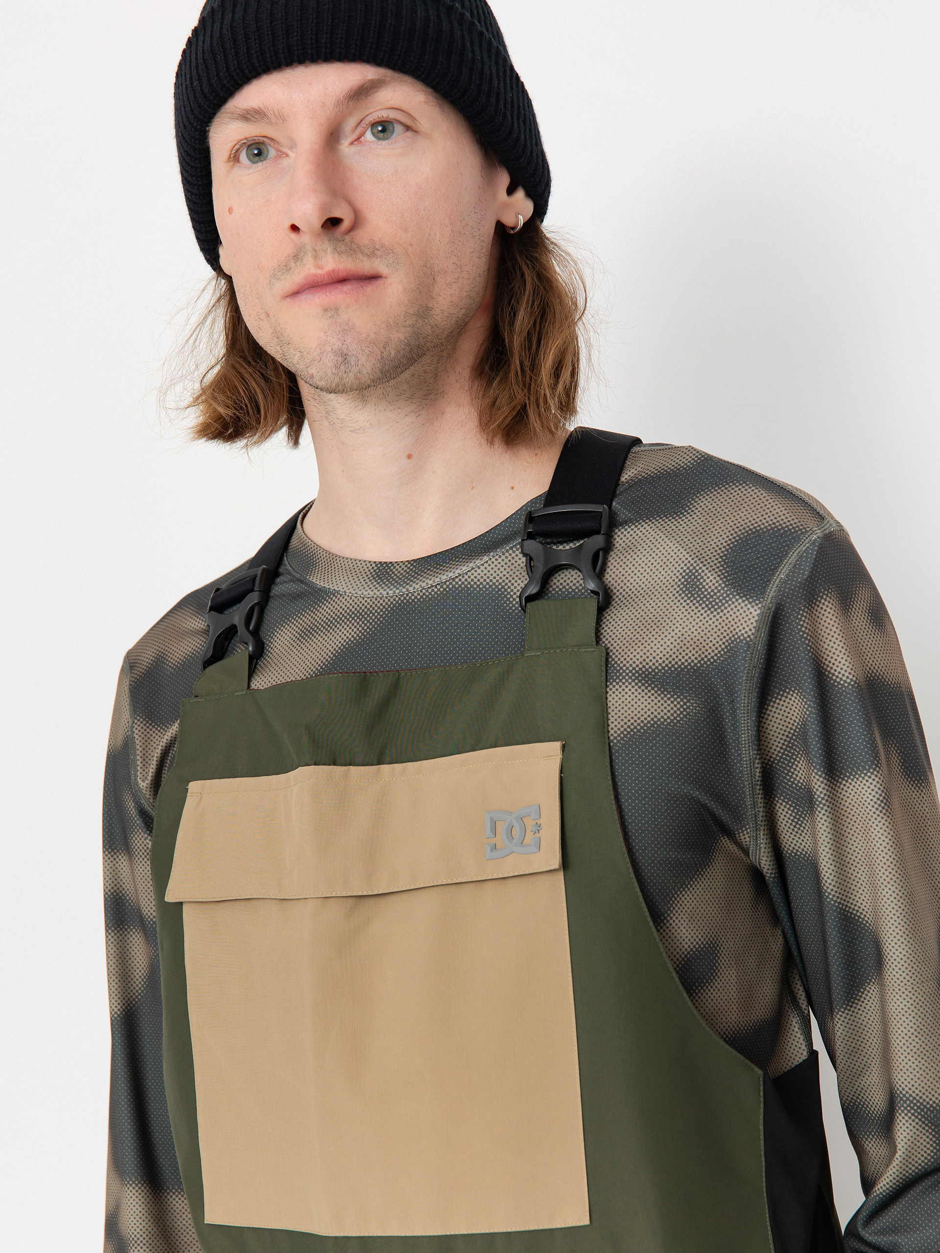 Herren DC Docile Bib Snowboard Hose (deep depths)