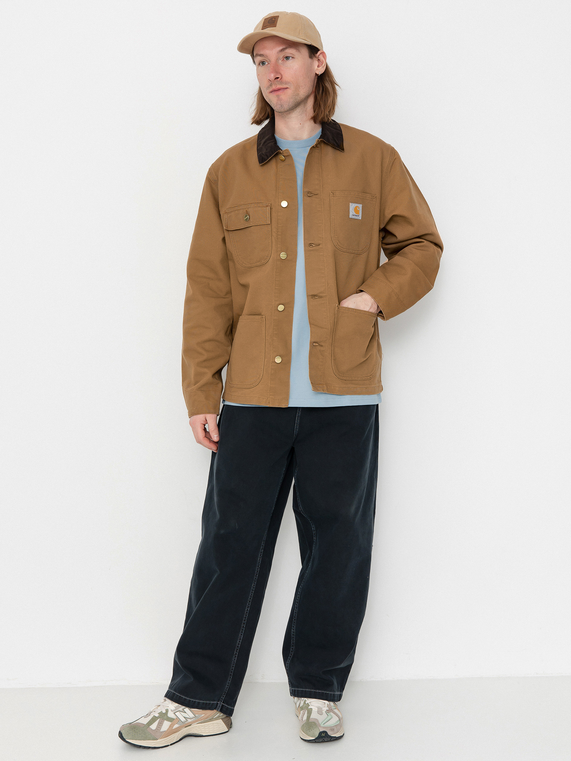 Carhartt WIP Michigan Coat Jacke (hamilton brown/tobacco)