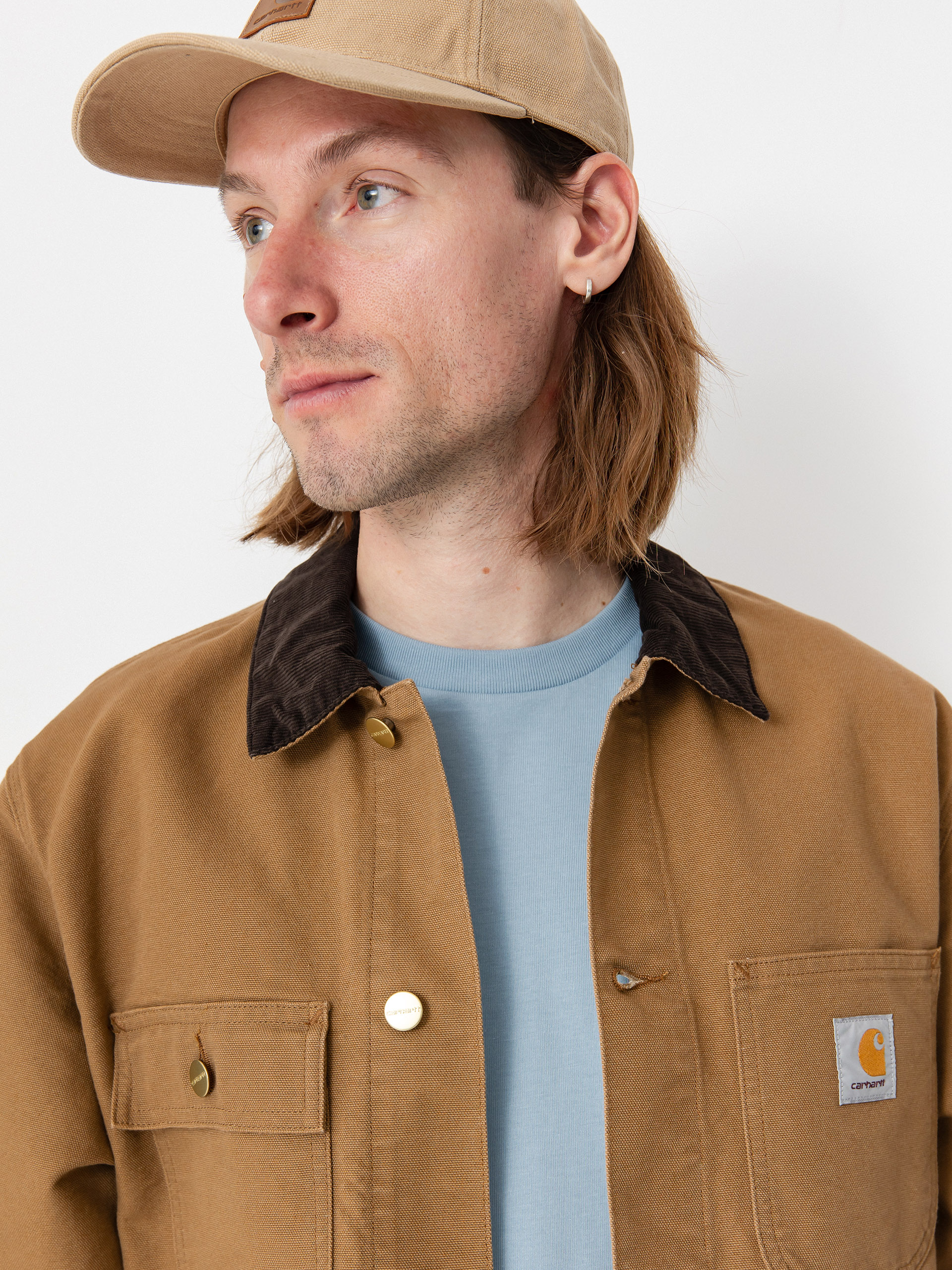 Carhartt WIP Michigan Coat Jacke (hamilton brown/tobacco)