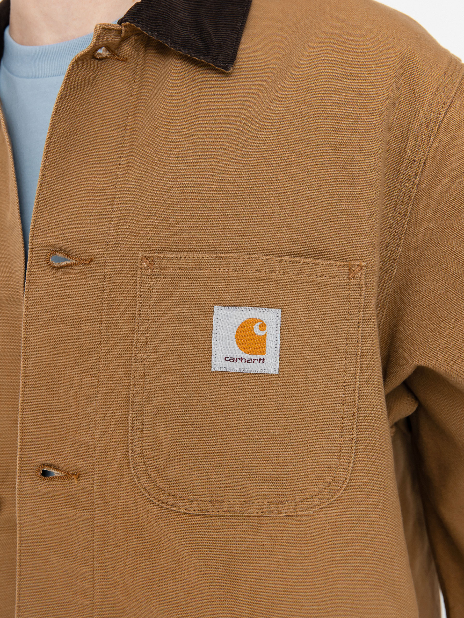 Carhartt WIP Michigan Coat Jacket - brown (hamilton brown/tobacco)