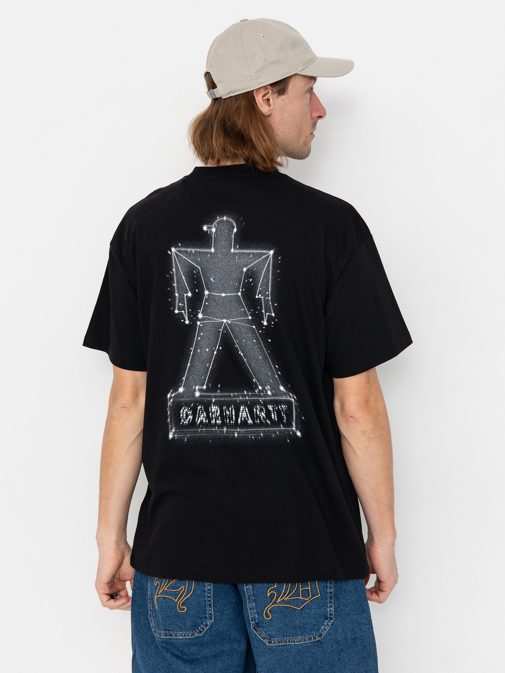 Carhartt WIP Stargazer T-Shirt - black (black/white)