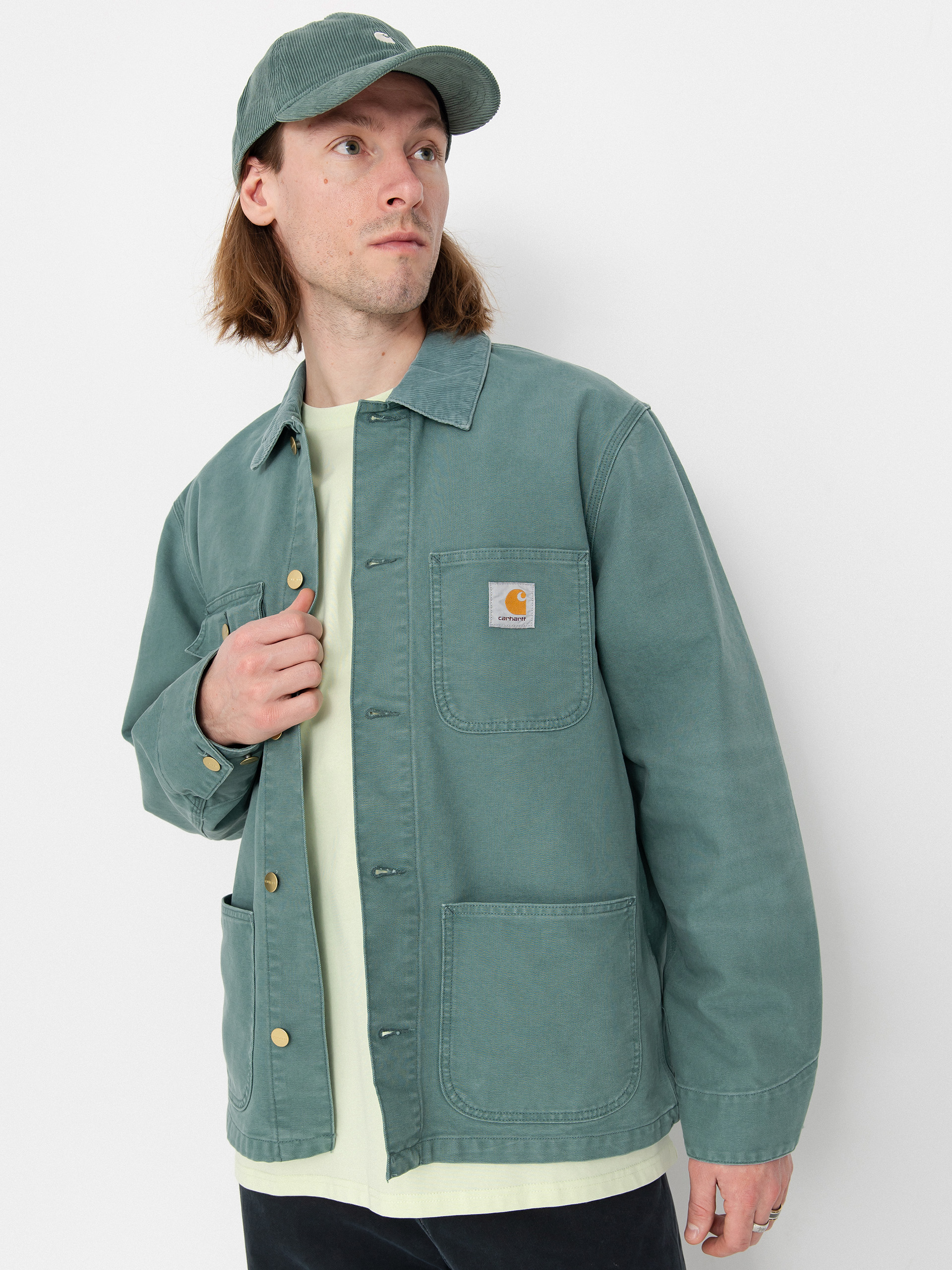 Carhartt WIP Michigan Coat Jacke (silver pine/silver pine)