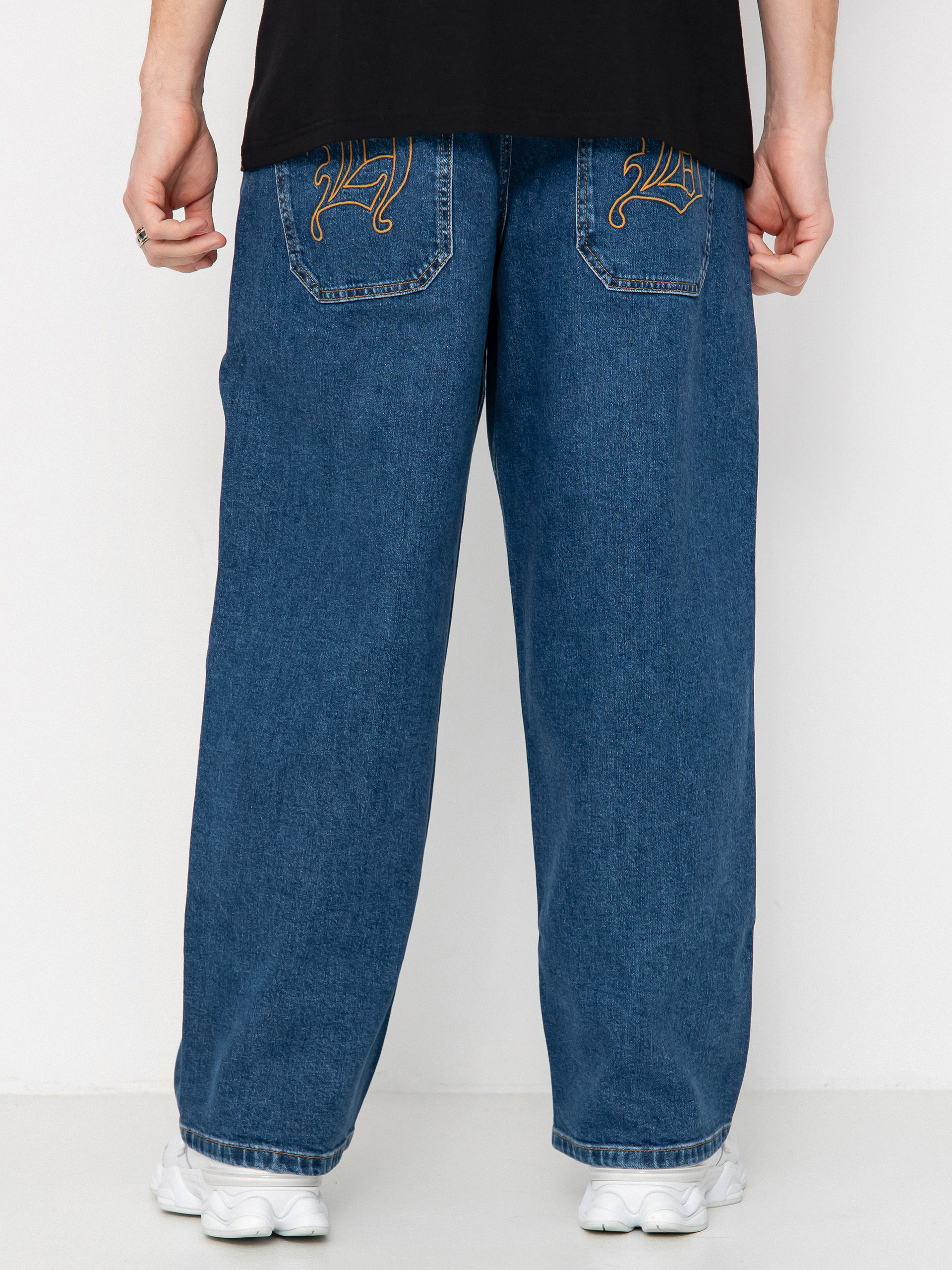 Homeboy X Tra Monster Gothic Denim Hose (washed blue)
