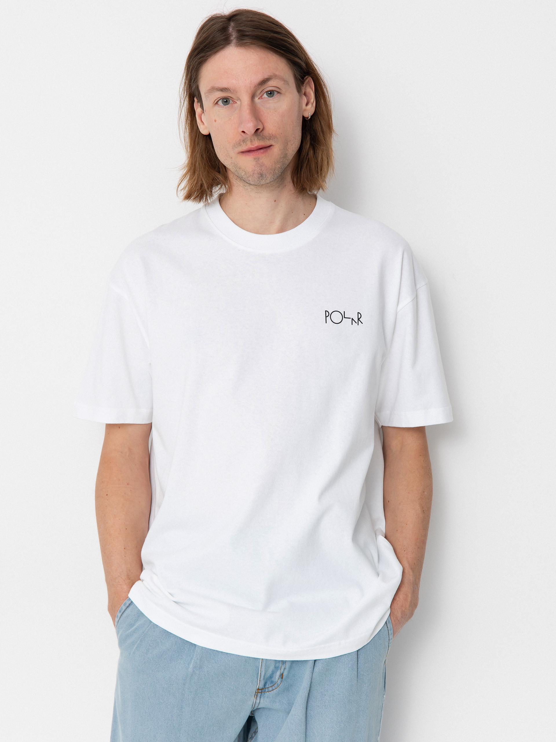 Polar Skate Fill Logo Ourselves Collage T-Shirt (white)
