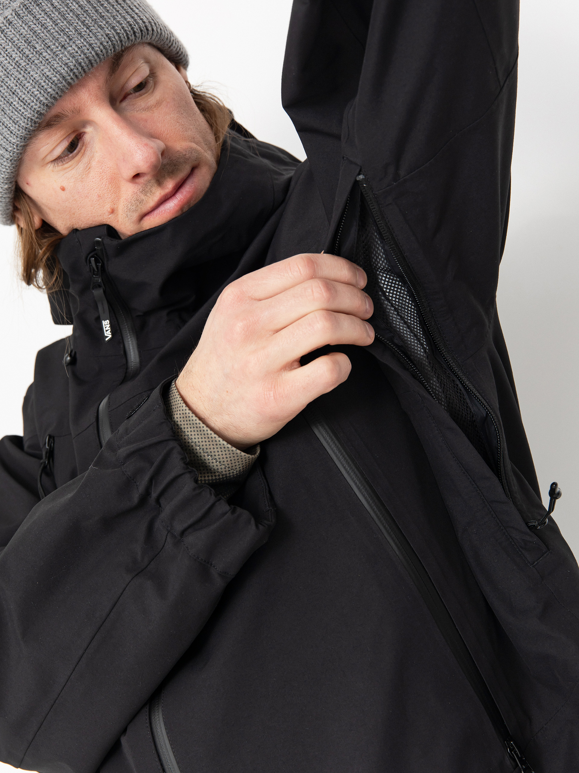 Herren Vans Mte High Country 3L Snowboard Jacke (black)
