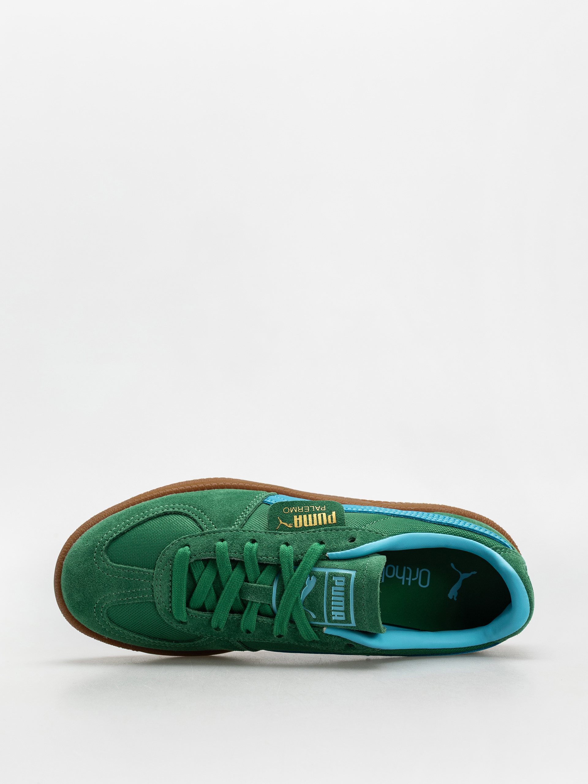 Puma Palermo Vintage Update Shoes (archive green bright aqua)
