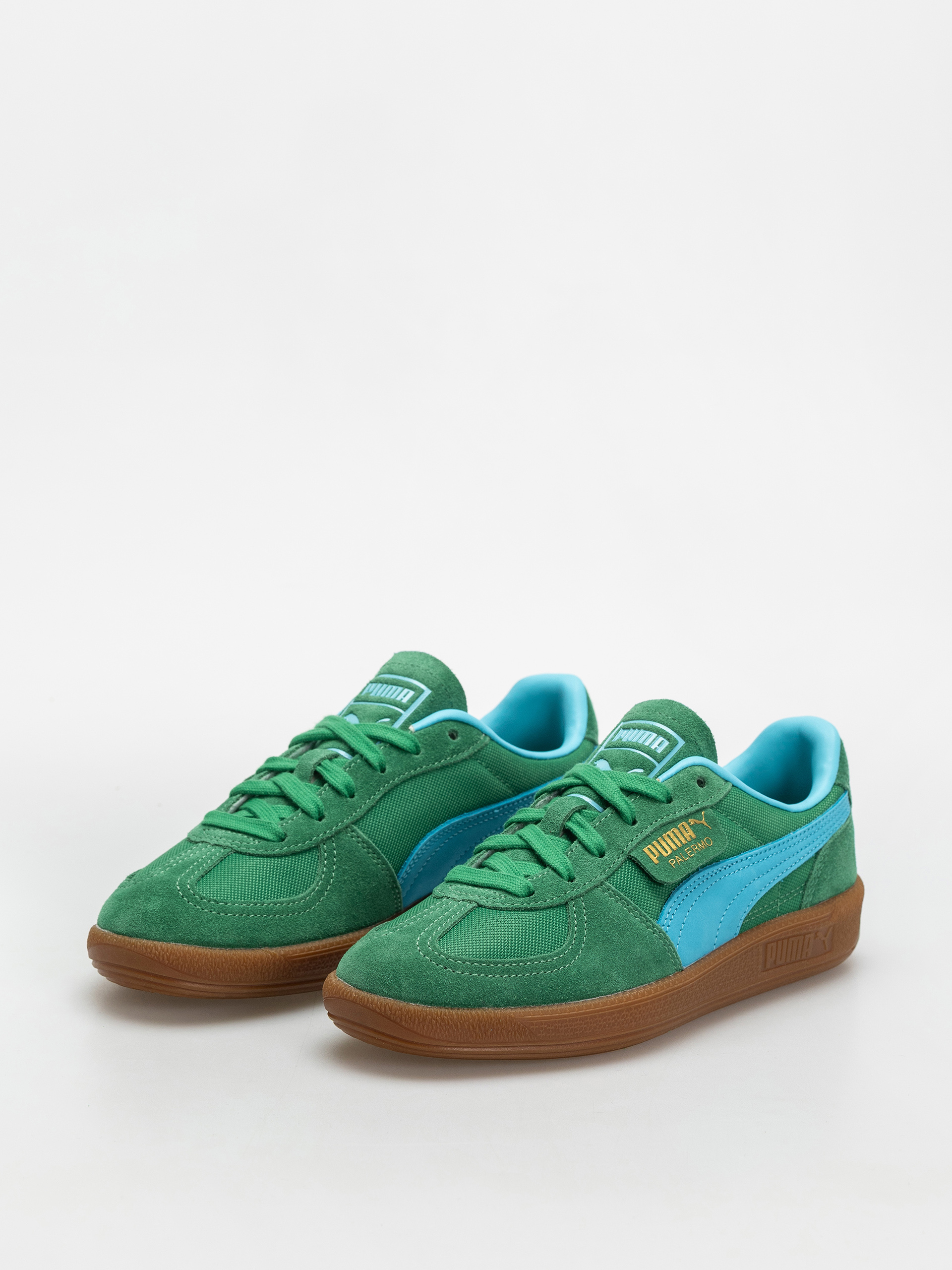Puma Palermo Vintage Update Schuhe (archive green bright aqua)