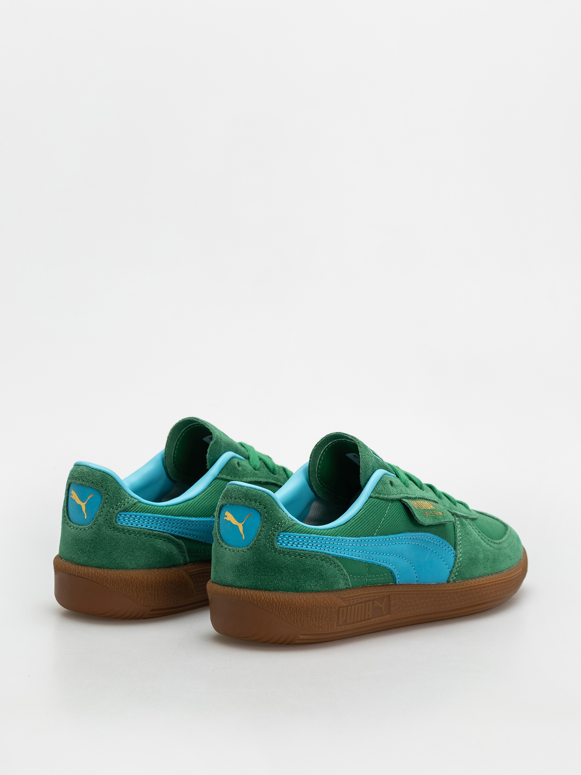 Puma Palermo Vintage Update Shoes (archive green bright aqua)
