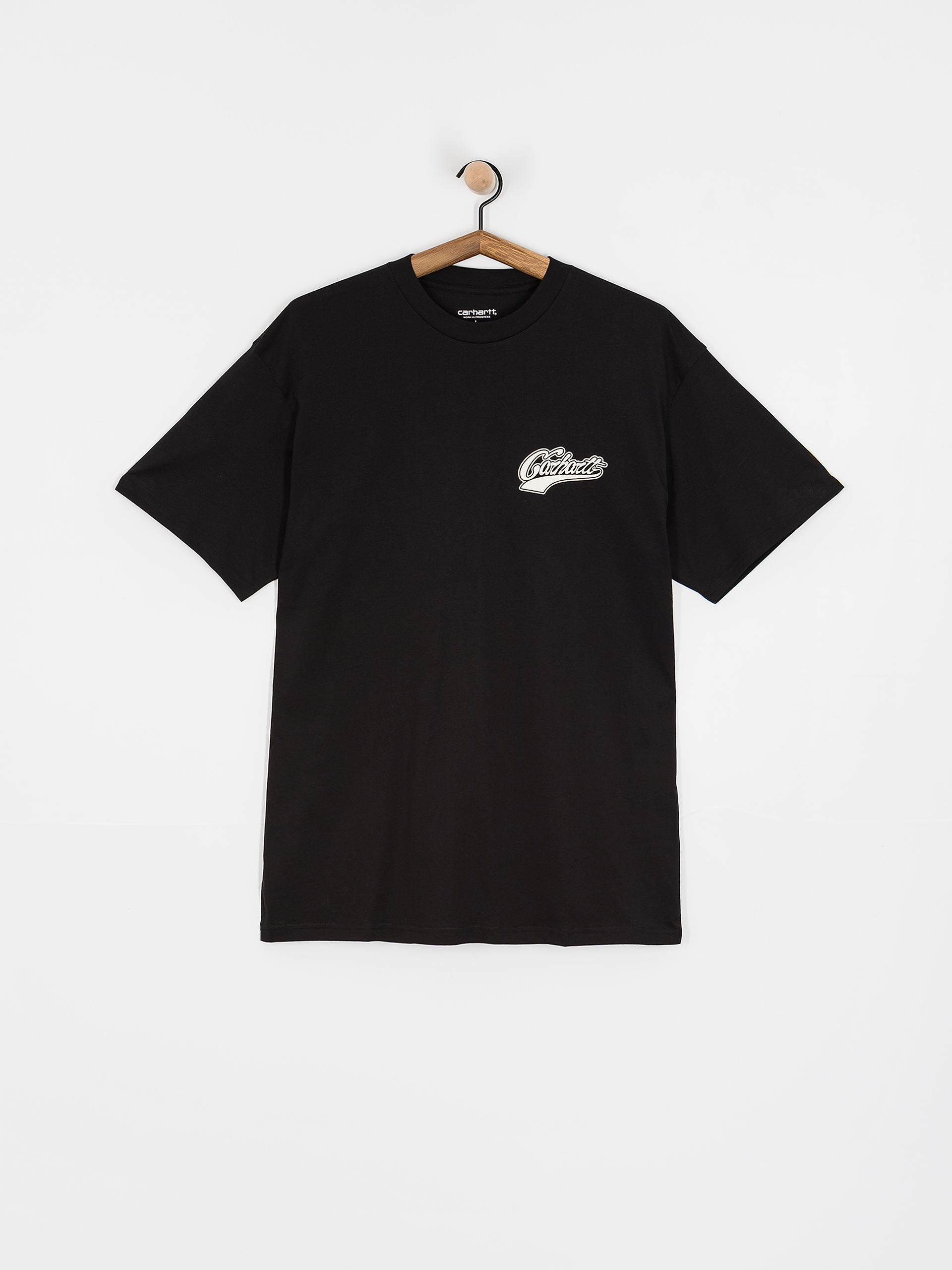 VIP【関税送料無料】希少 Carhartt Wip T-shirt with logo print Carhartt WIP Logo T-Shirt - black (black)