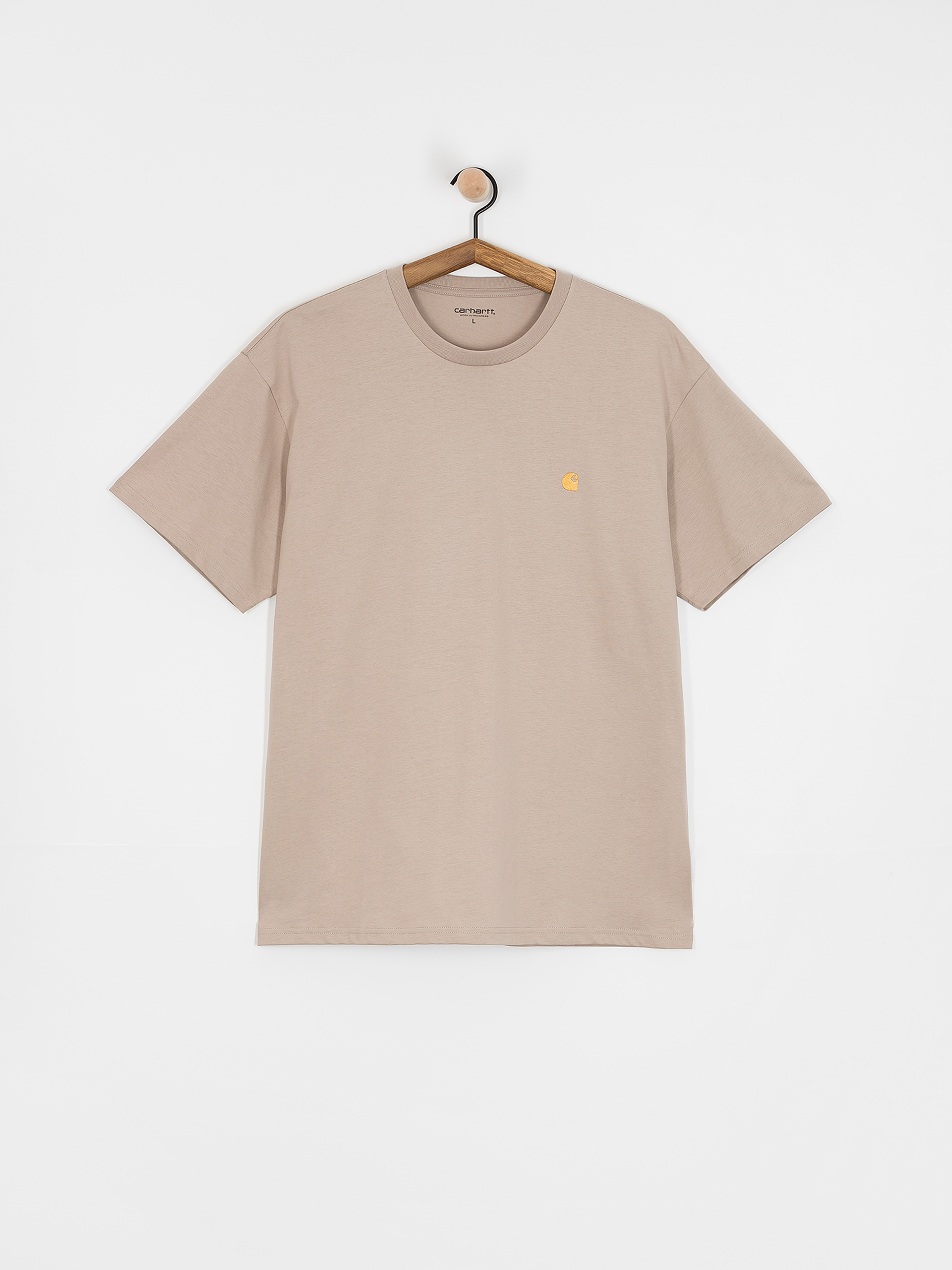 Carhartt WIP Chase T-Shirt (dusky beige/gold)