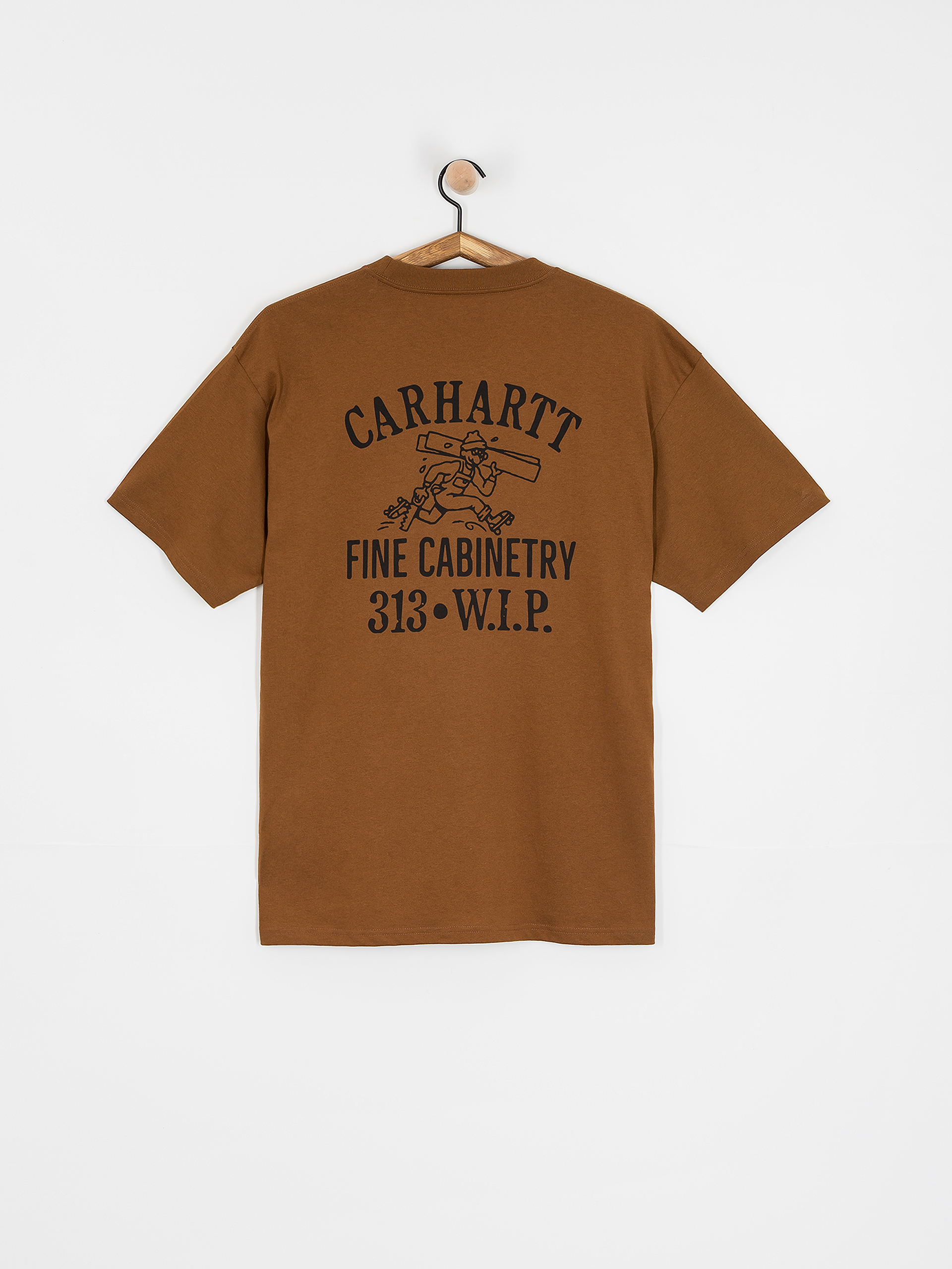 Carhartt WIP Cabinetry T-Shirt (hamilton brown/black)